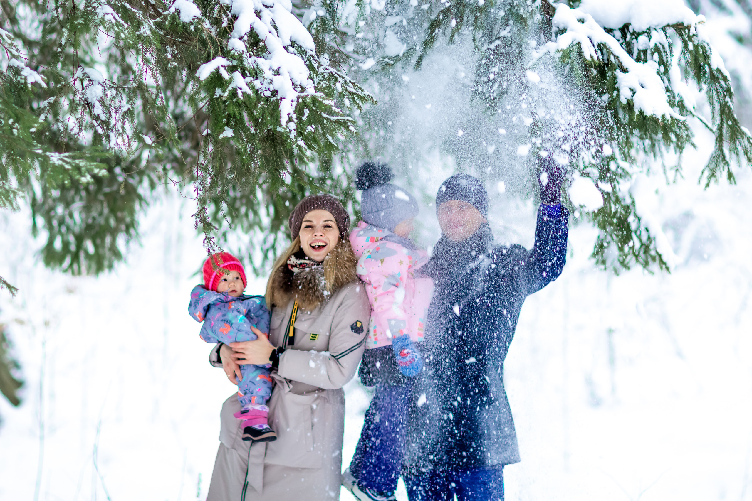 Зимняя фотосессия в Шуваловском парке. Репортажный, семейный, свадебный фотограф Санкт-Петербург Ольга Лесюк