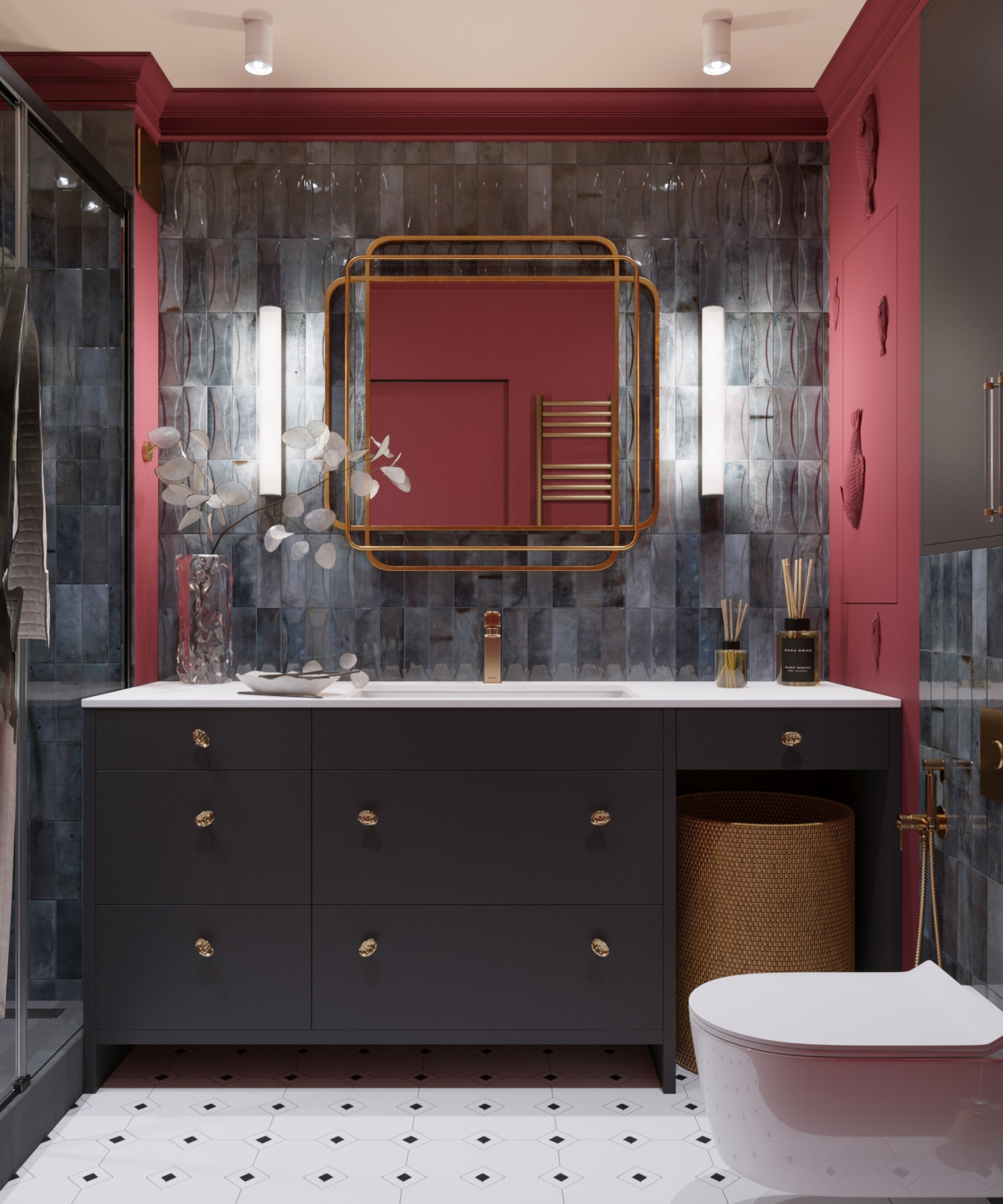 Квартира для девушки ЖК Молодогвардейская. Дизайнер интерьера Троилова Арина