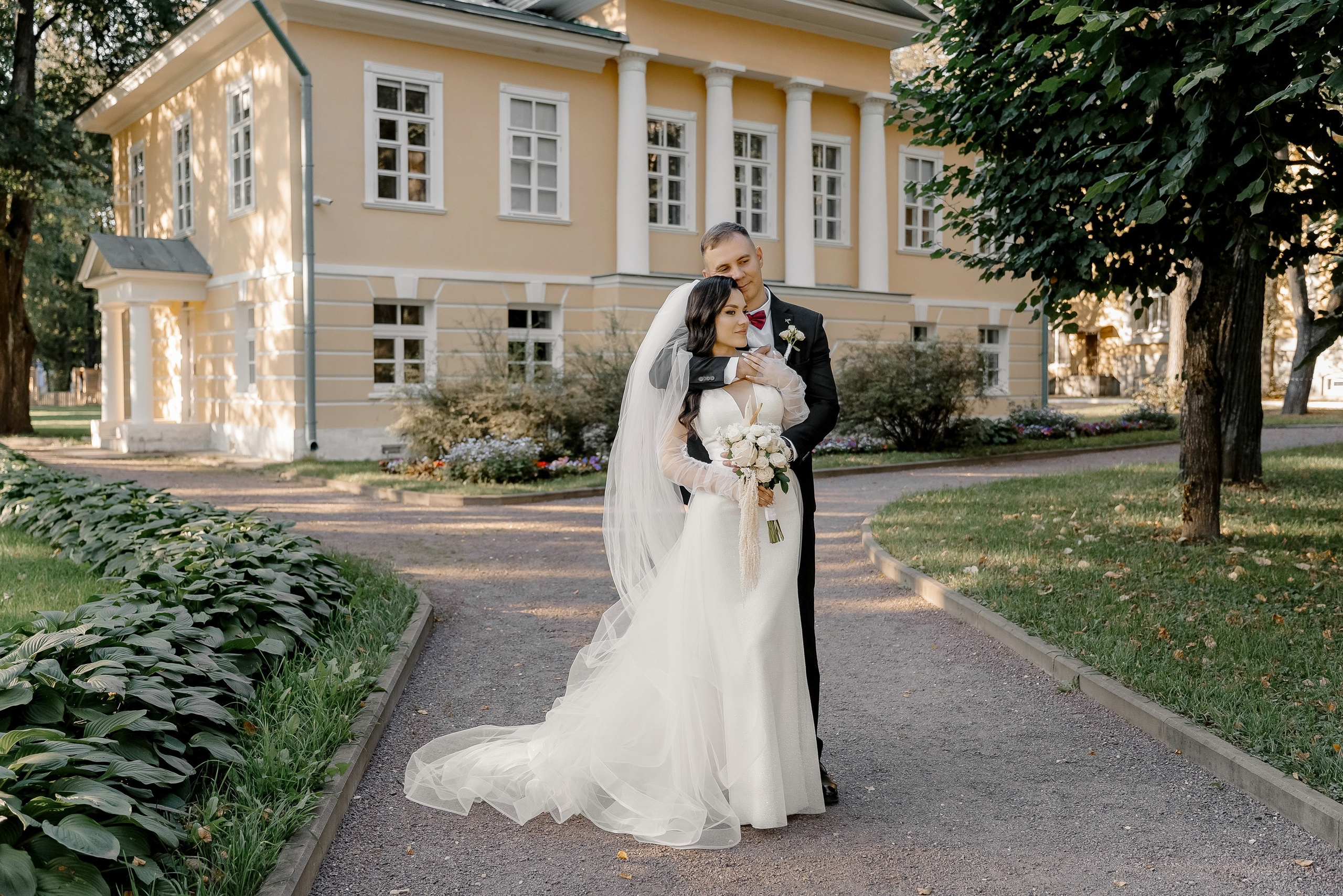 Свадьба в усадьбе Архангельское. Свадебный и семейный фотограф в Москве Светлана Зоткина