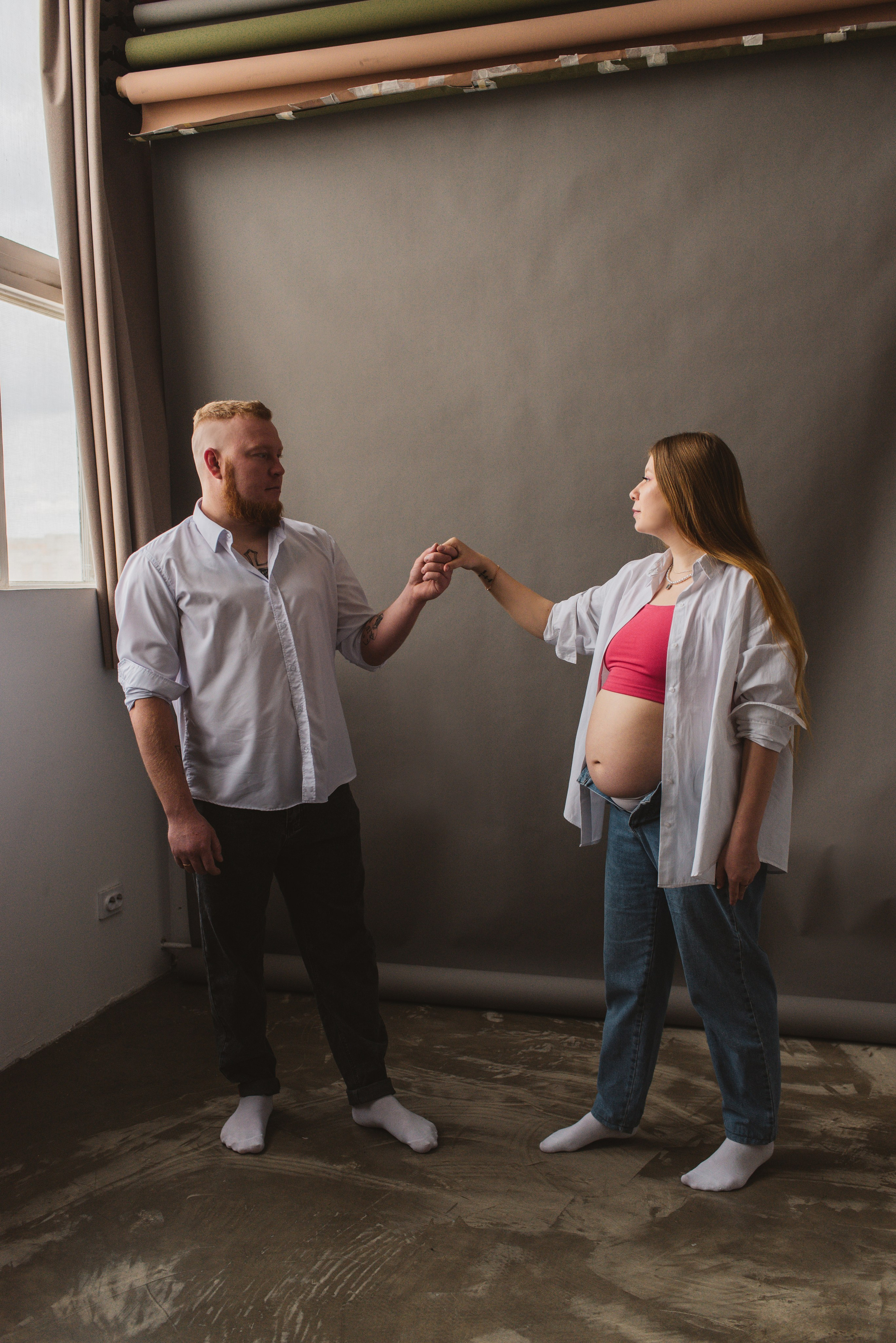 Юля и Костя в ожидании малышки. Сайт портфолио