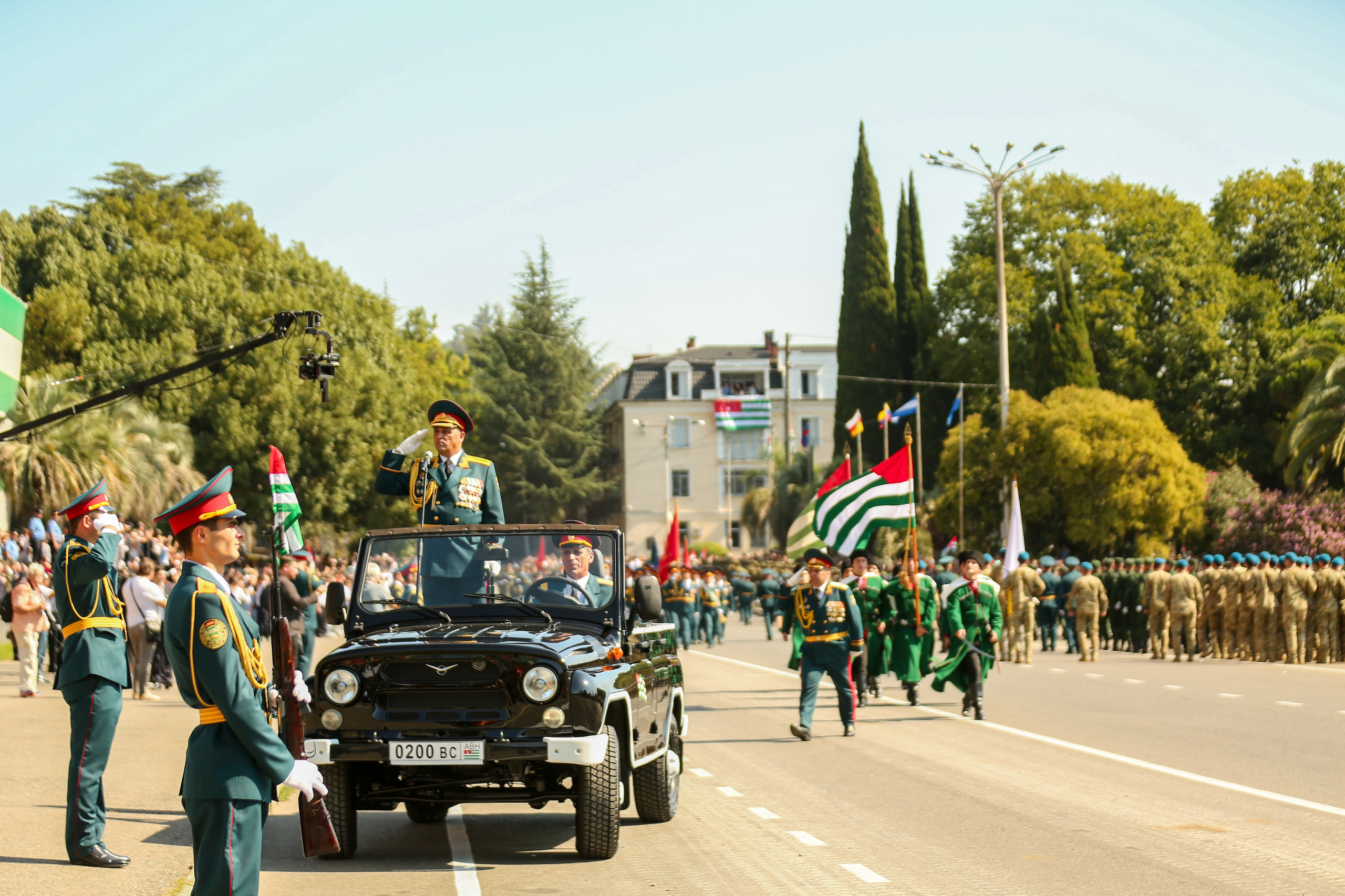 30-летие Дня Победы и Независимости Абхазии. Свадебный и семейный фотограф в Абхазии Эля Цишба