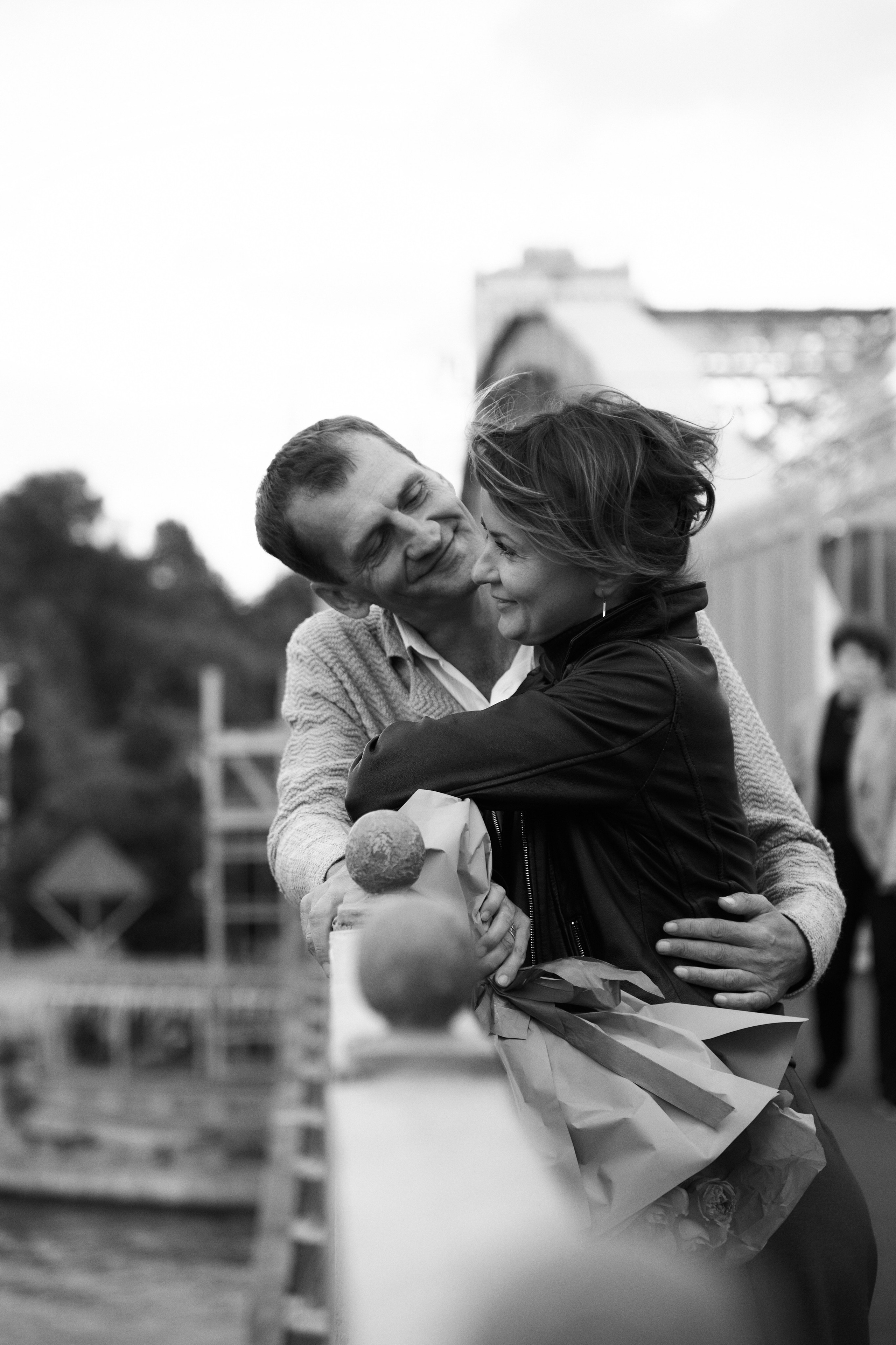 Love story на Андреевском мосту. Анна Потявина. Фотограф Москва