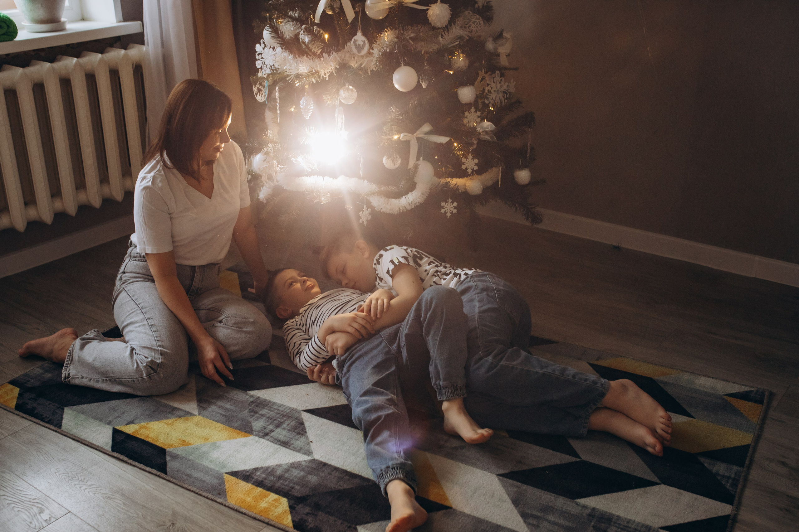 Татьяна, Захар, Миша. Семейный и домашний фотограф в Москве и МО Королева Валерия