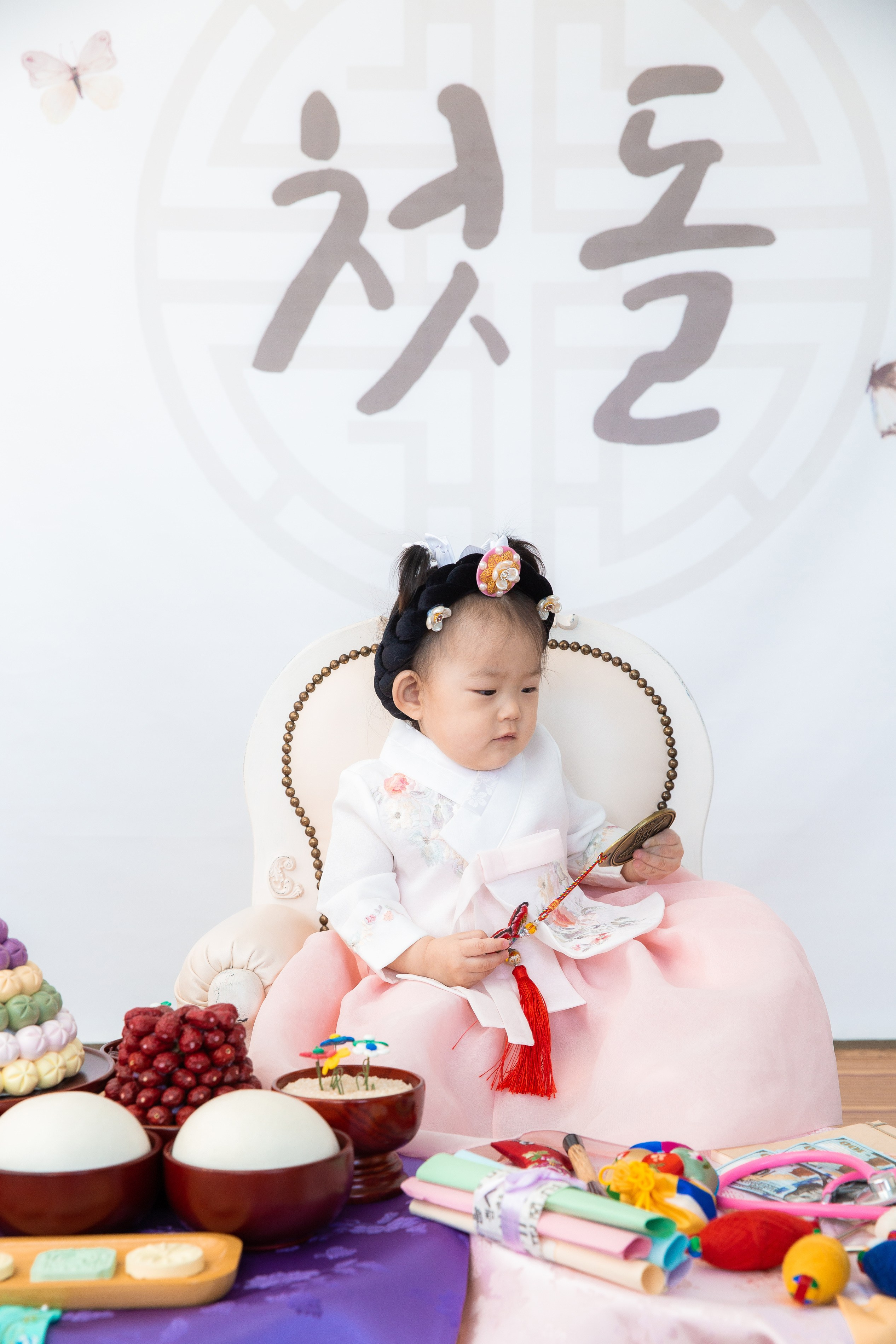 첫돌 Утренняя церемония (малыши). «Инбок» Фото студия