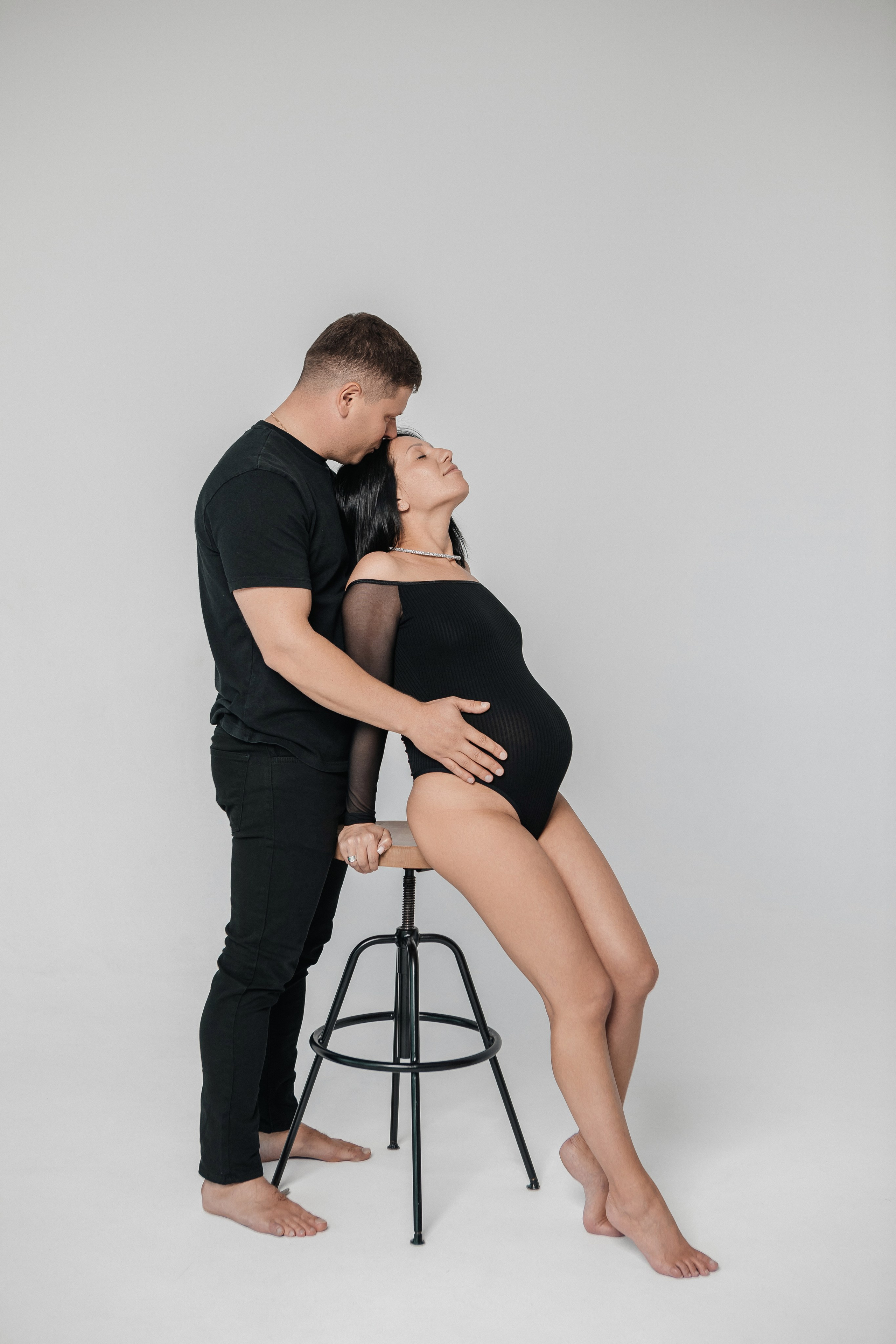 Семейная фотосессия в фотостудии. Свадебный и семейный фотограф Ибрагимова Мария из Екатеринбурга