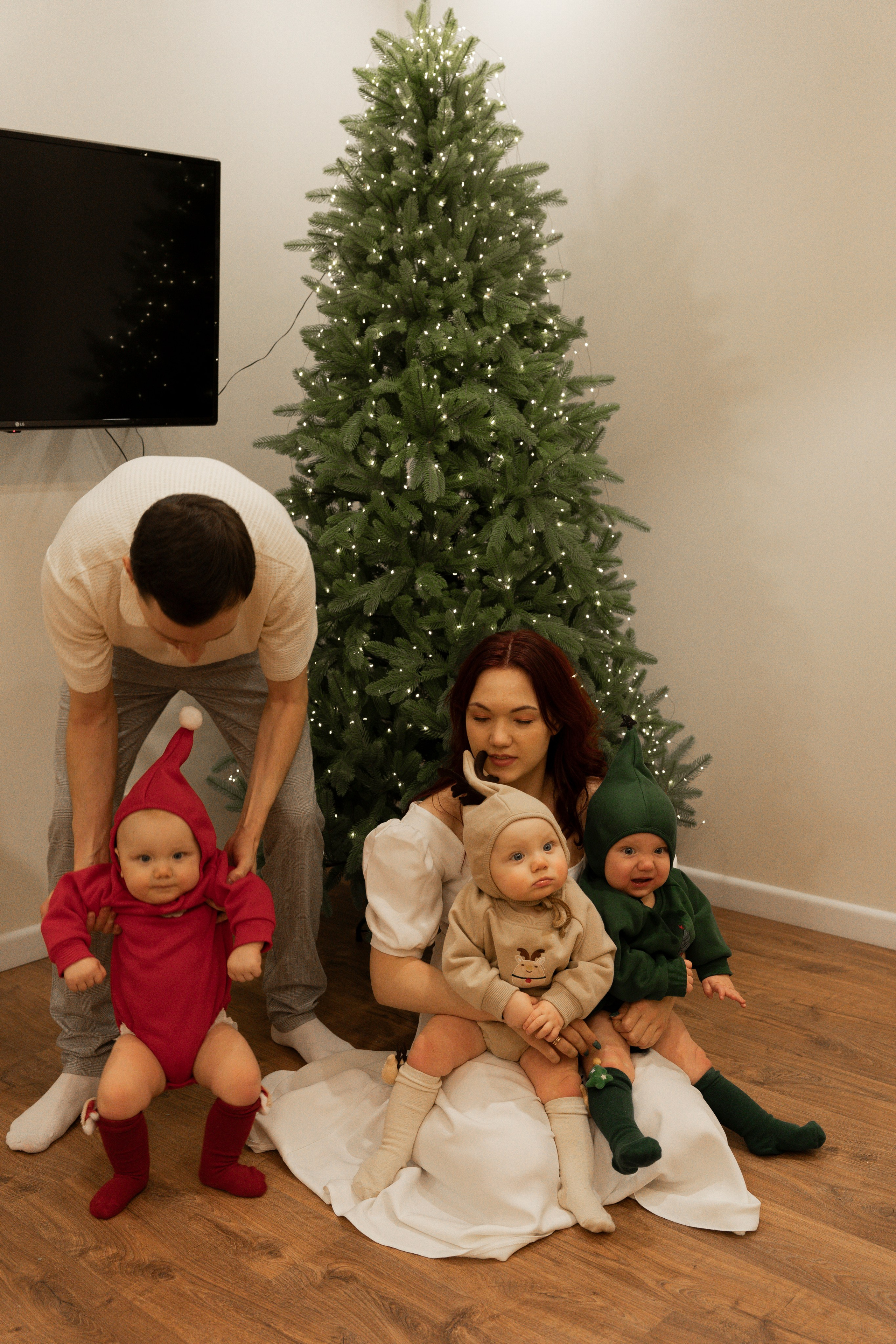 Новогодние тройняшки. Главная