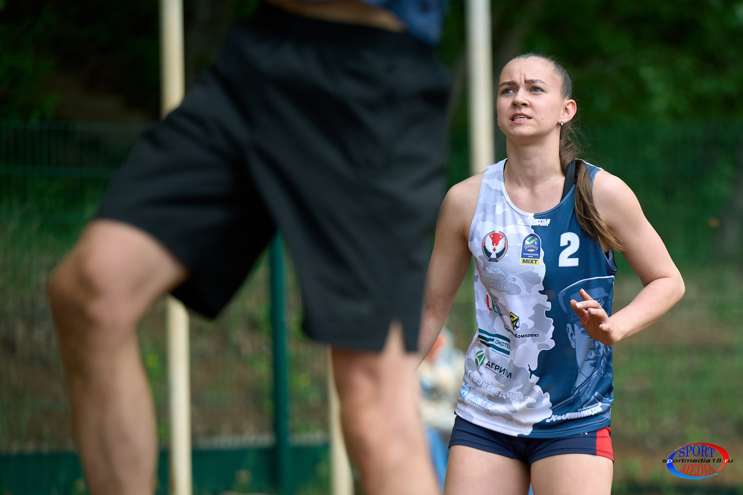 Пляжный волейбол. ПРИВОЛЖСКАЯ ЛИГА MIXT Ижевск 18.05.2025. Спортивный репортажный фотограф в Ижевске Сергей Мерзляков