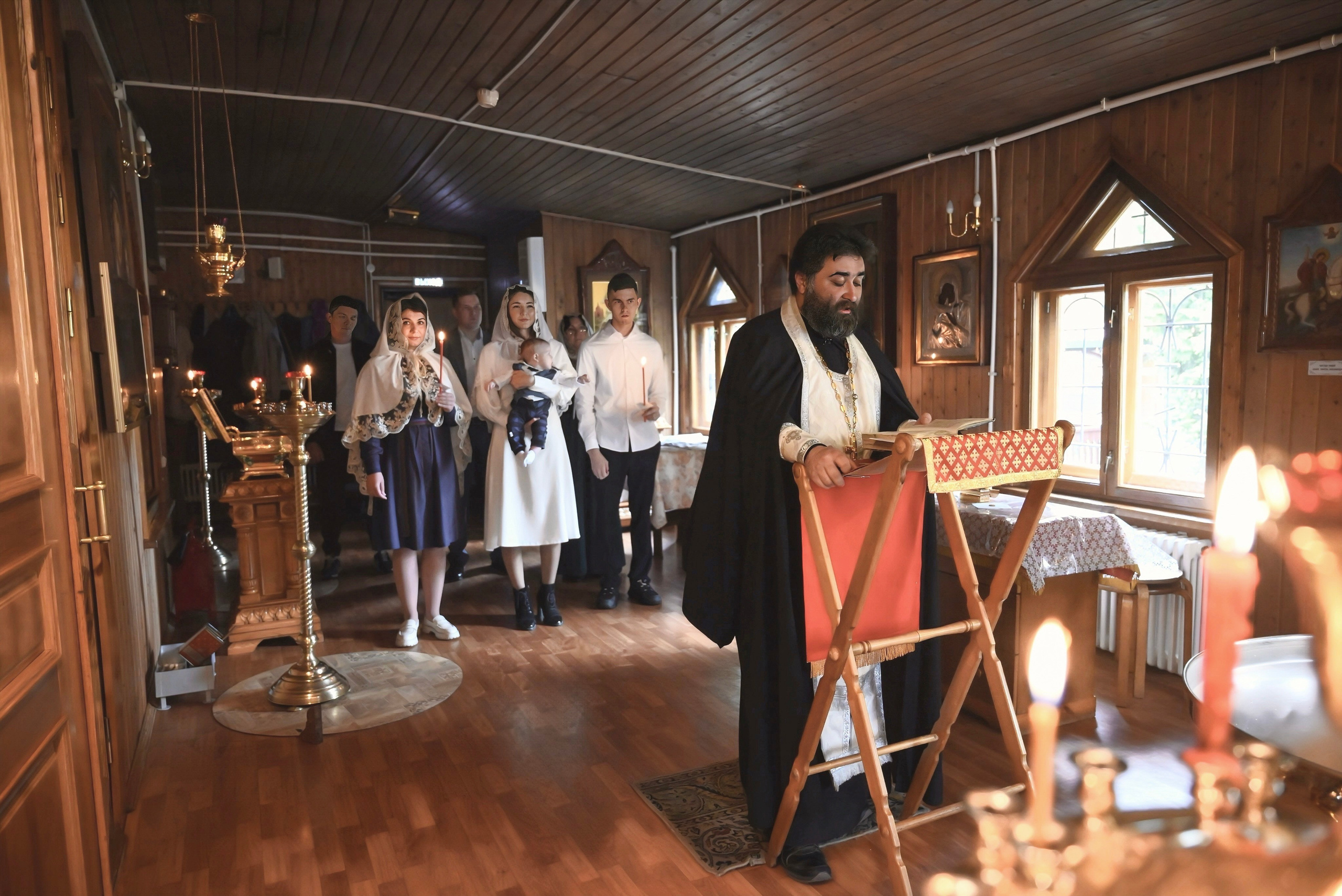 Крещение Чертаново мама Жанна. Семейный и детский фотограф Москва