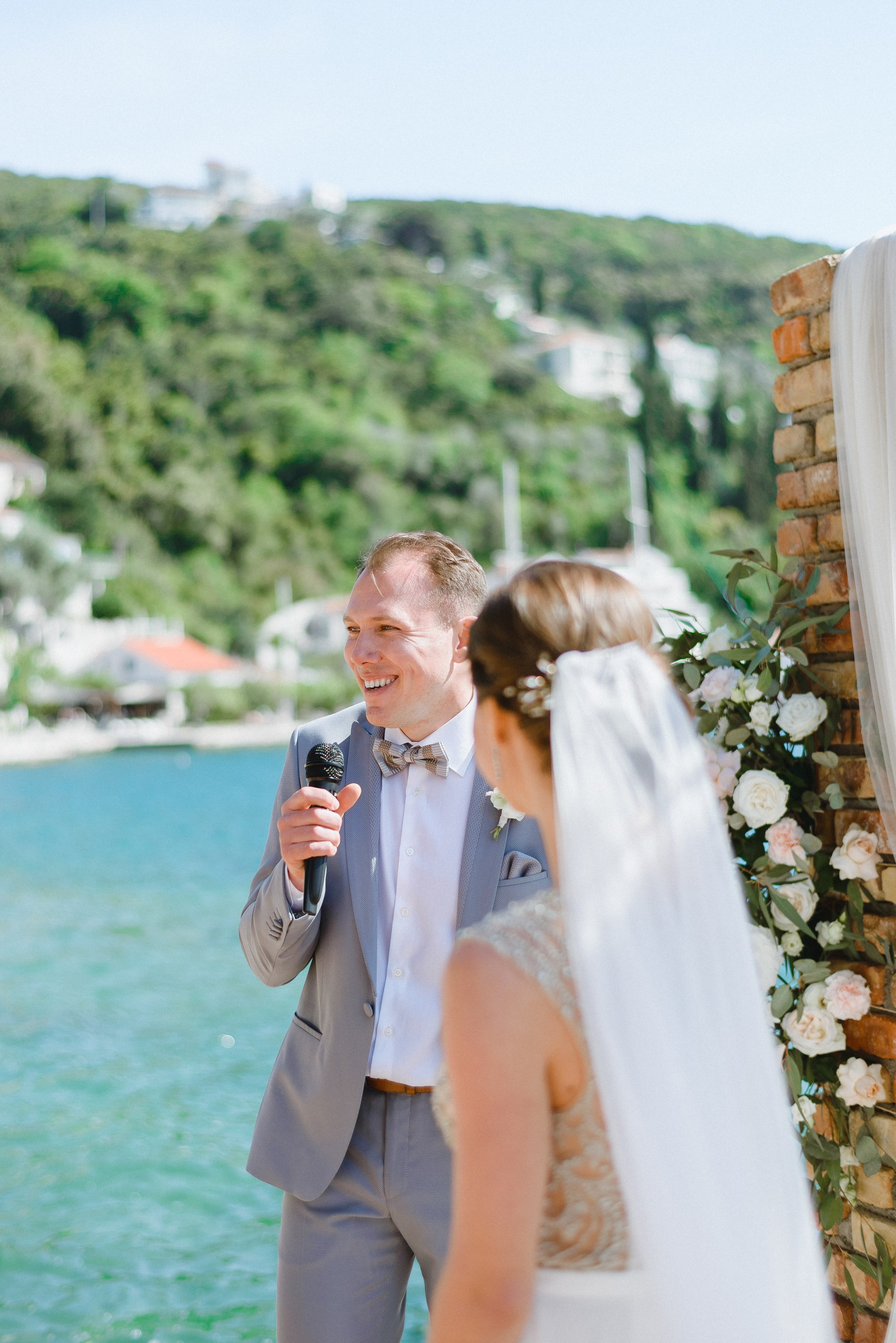 Свадебная церемония в Черногории. Изящная фотография | Ксения Милушкина