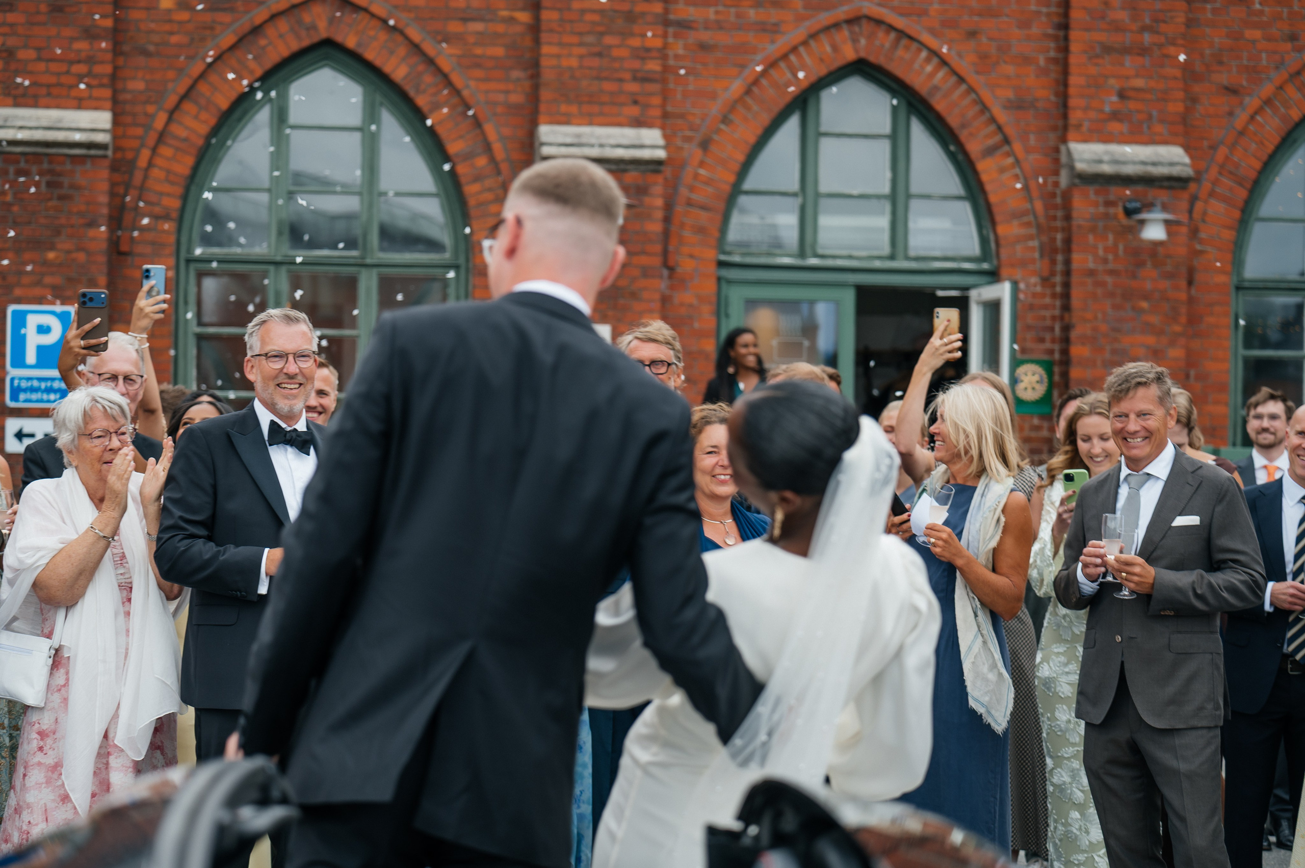 Bröllopsfotografering på Kvibergs Övre Kasergård