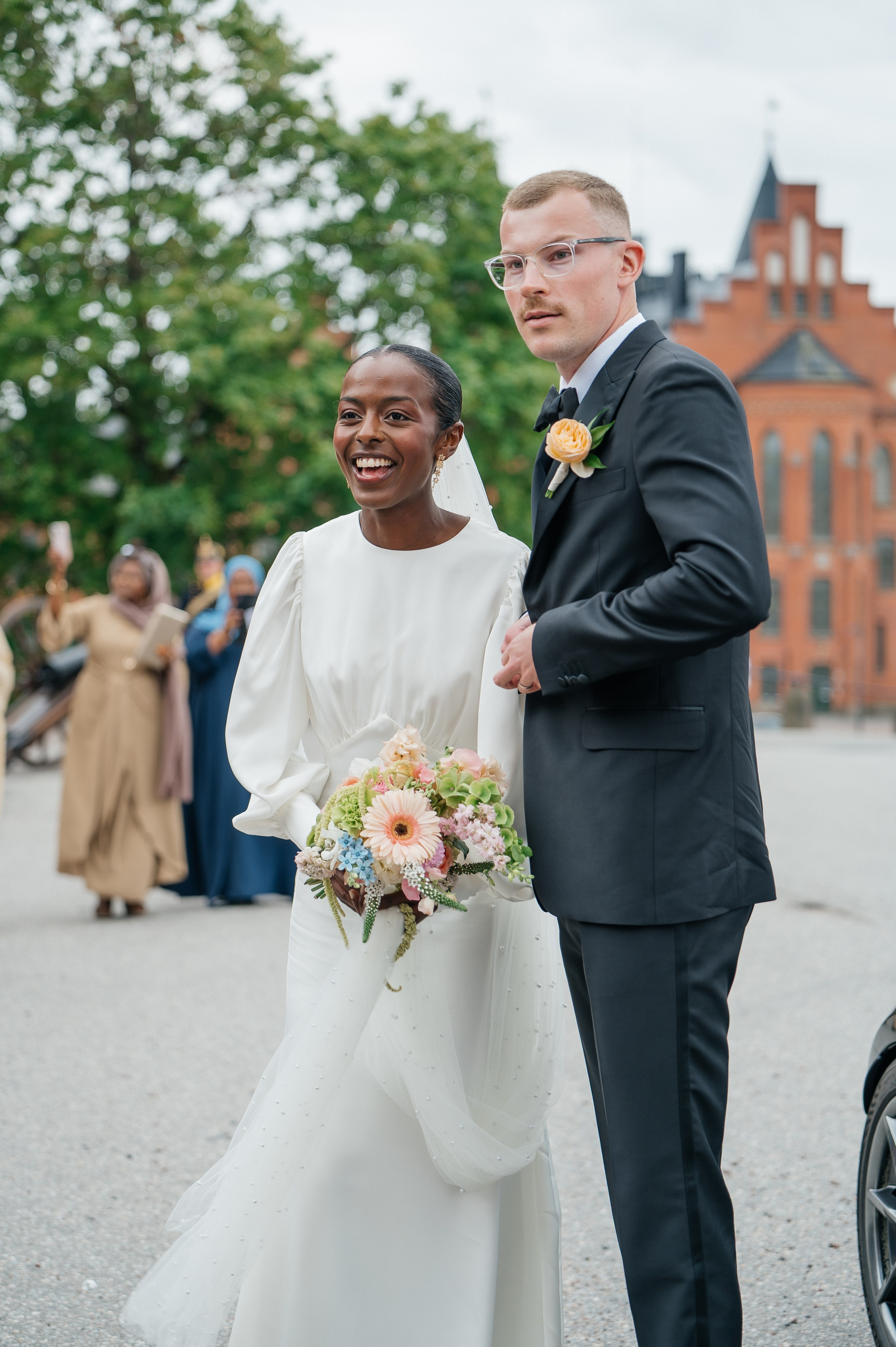Bröllopsfotografering på Kvibergs Övre Kasergård