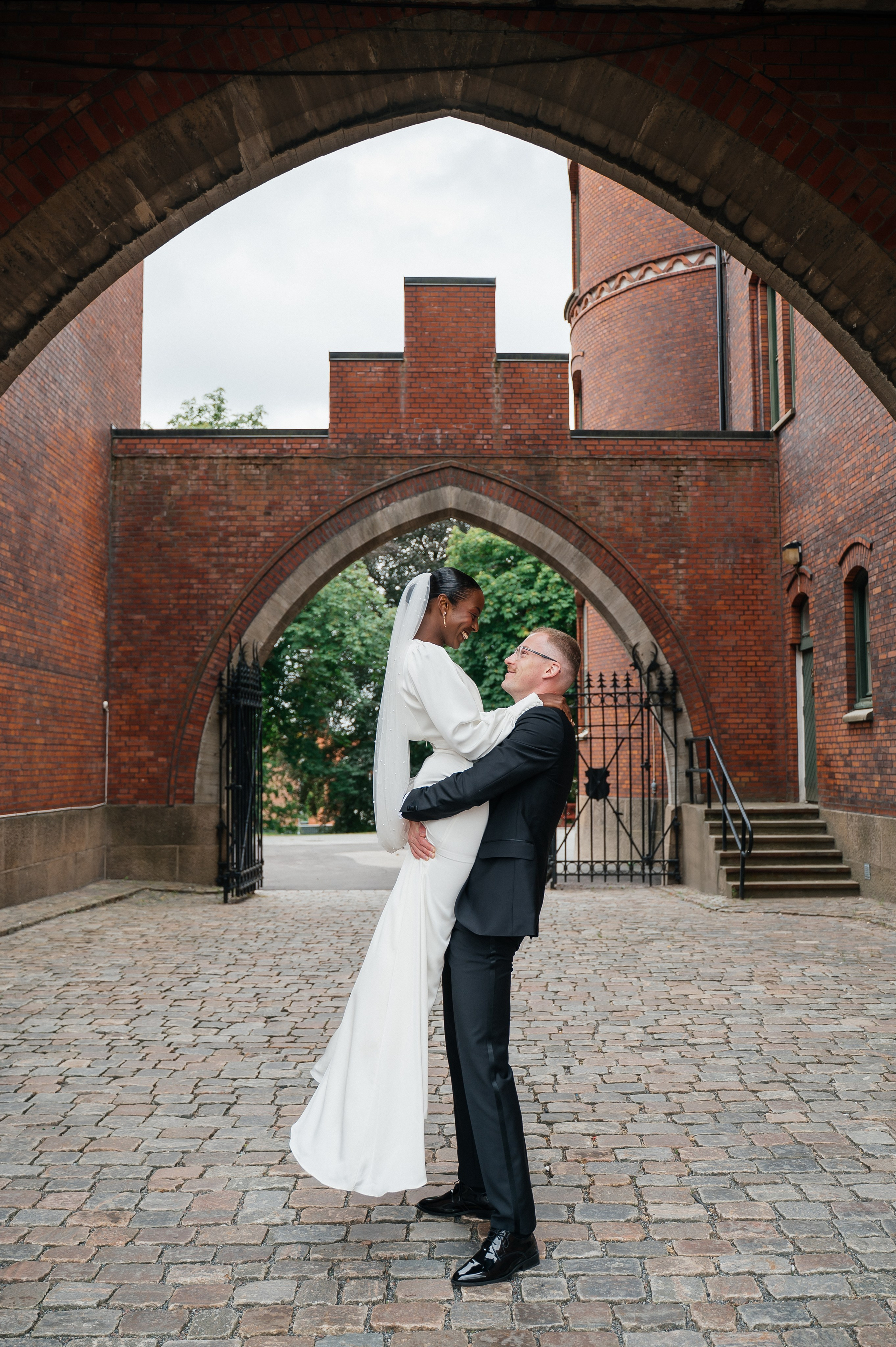 Bröllopsfotografering på Kvibergs Övre Kasergård