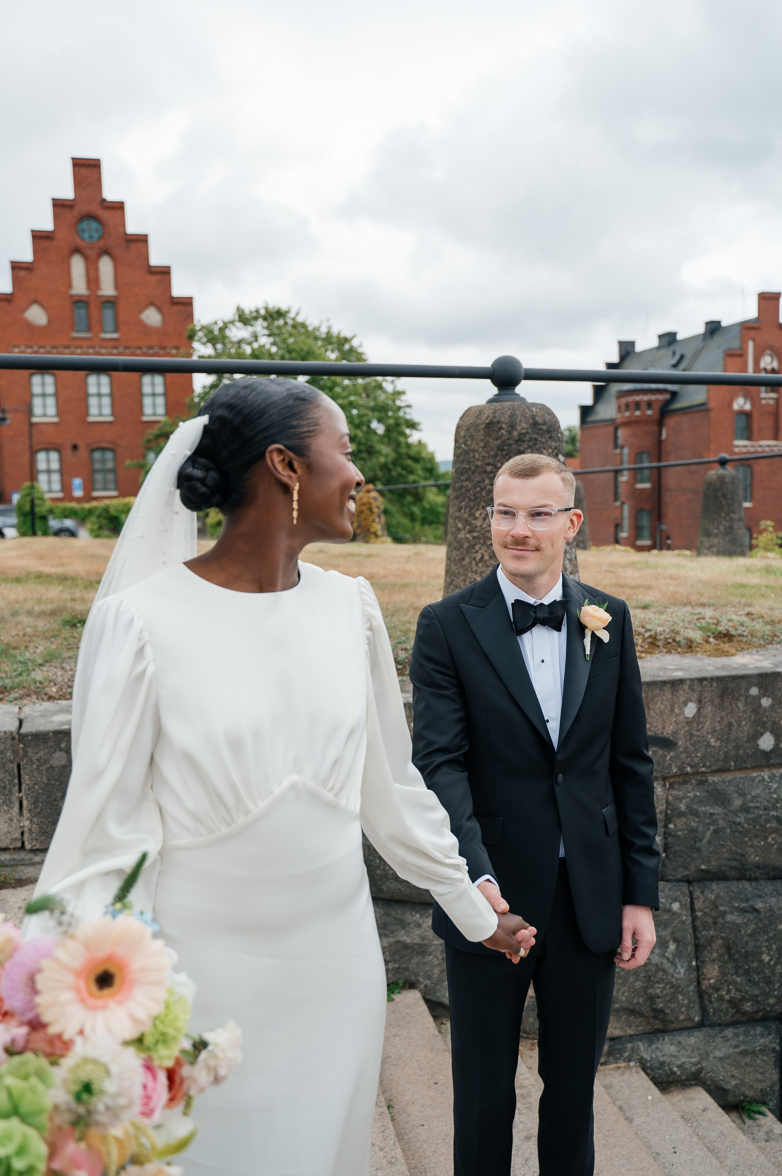 Bröllopsfotografering på Kvibergs Övre Kasergård