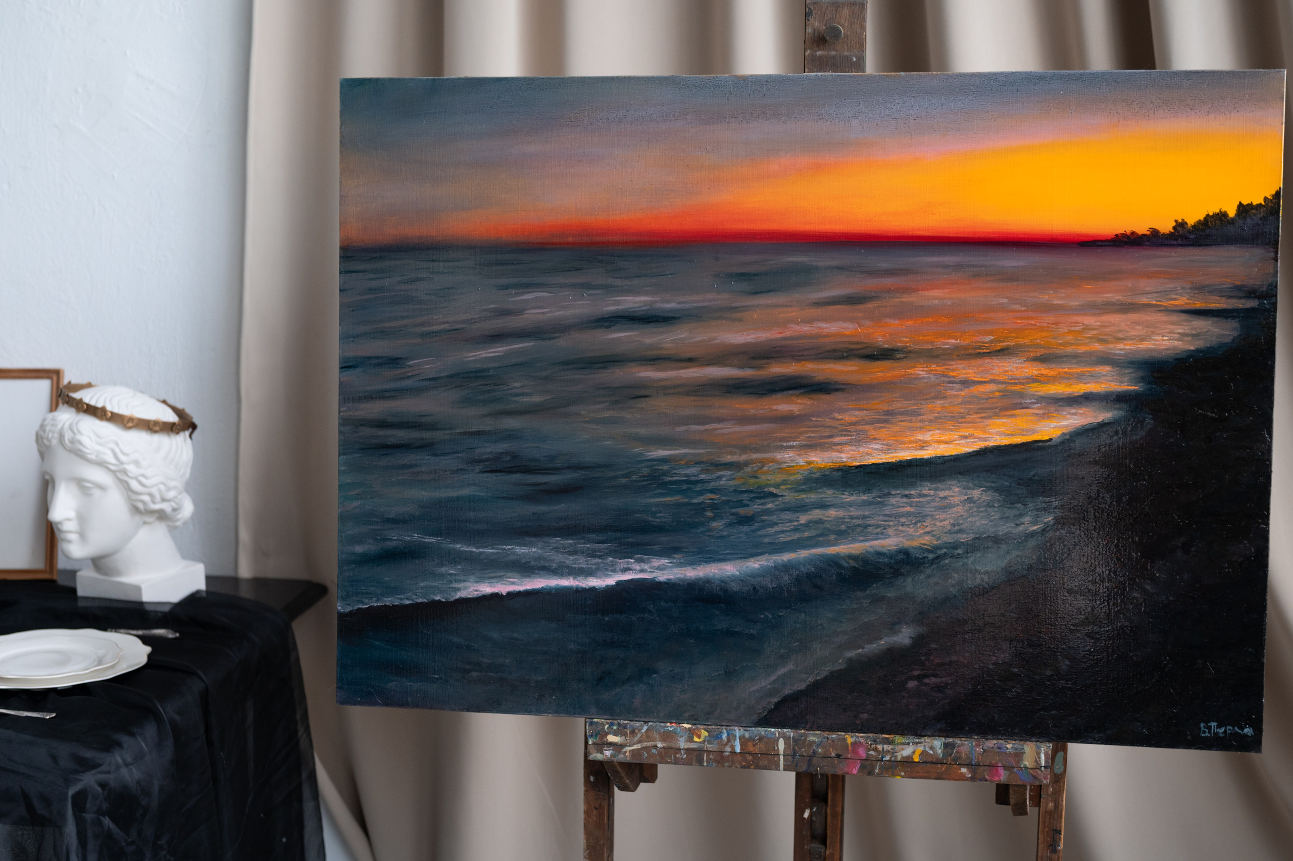 Фотосессия для художника. Фотограф Юлия Кондратьева