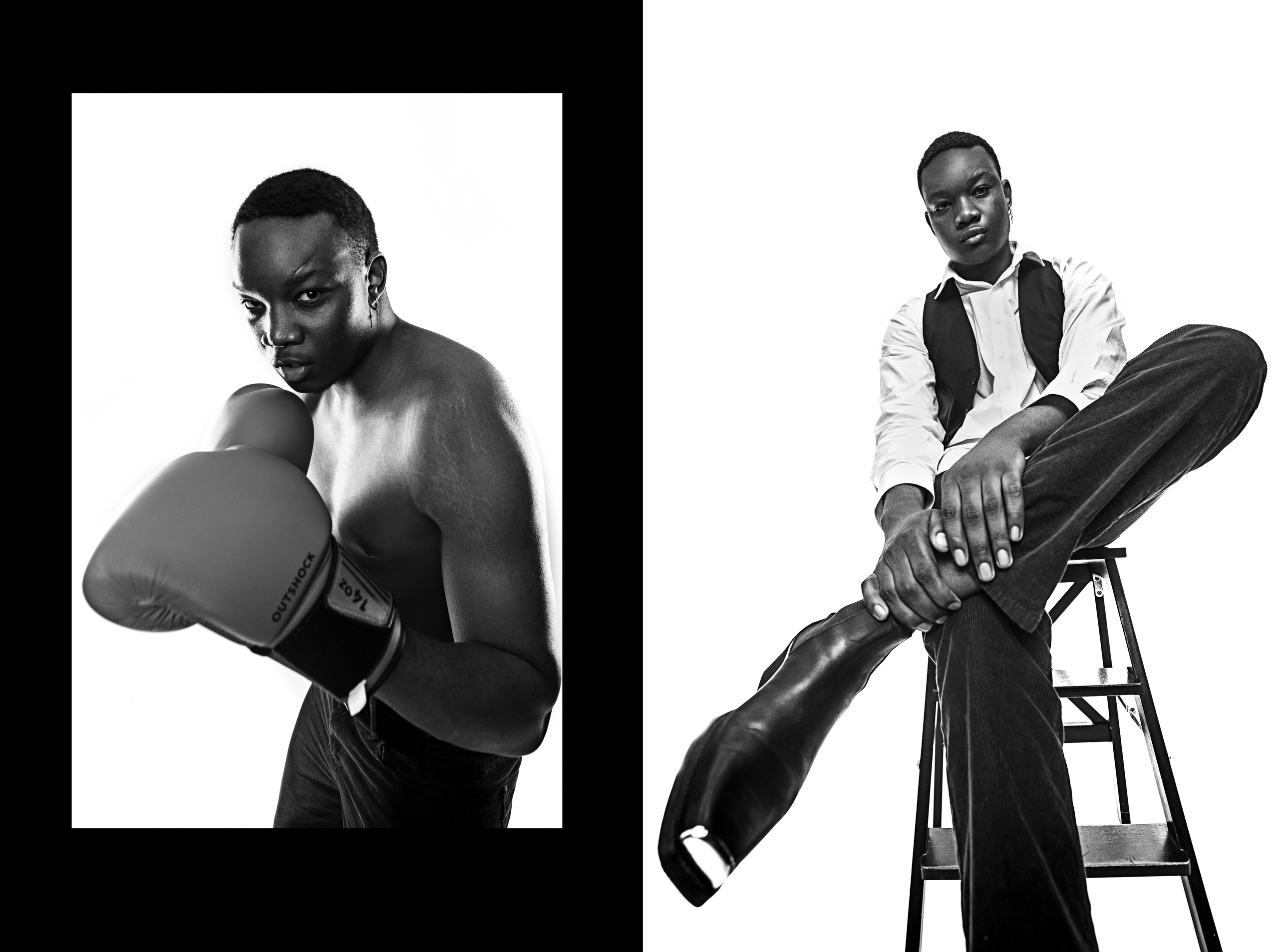 "Acting Portfolio" for aspiring film actors from a professional photographer in the film industry. Dubai, Moscow. Portrait photographer Moscow, UAE, Oleg Koshmarov