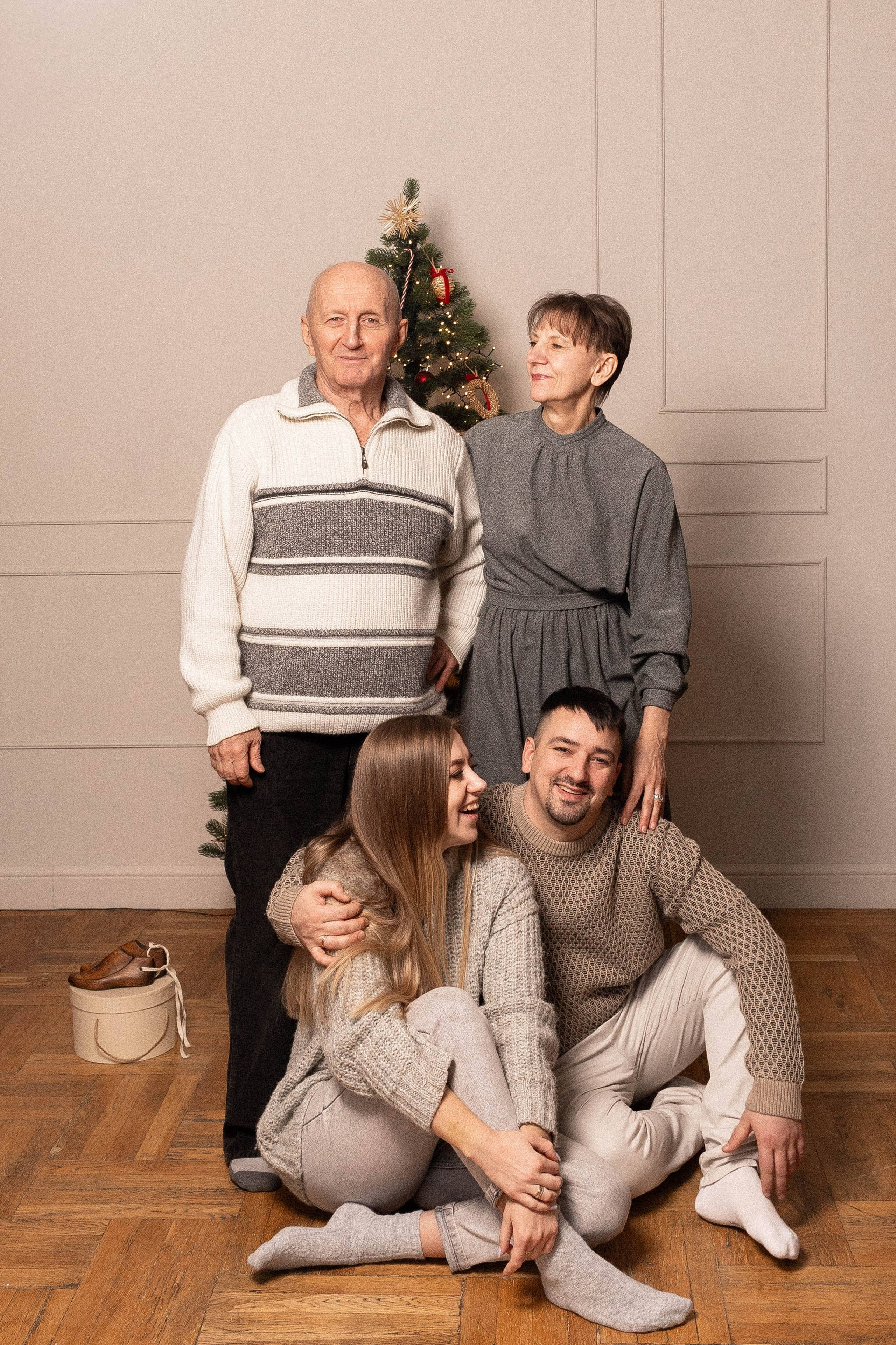 Рождественская семейная история. Свадебный и портретный фотограф Соломко Диана