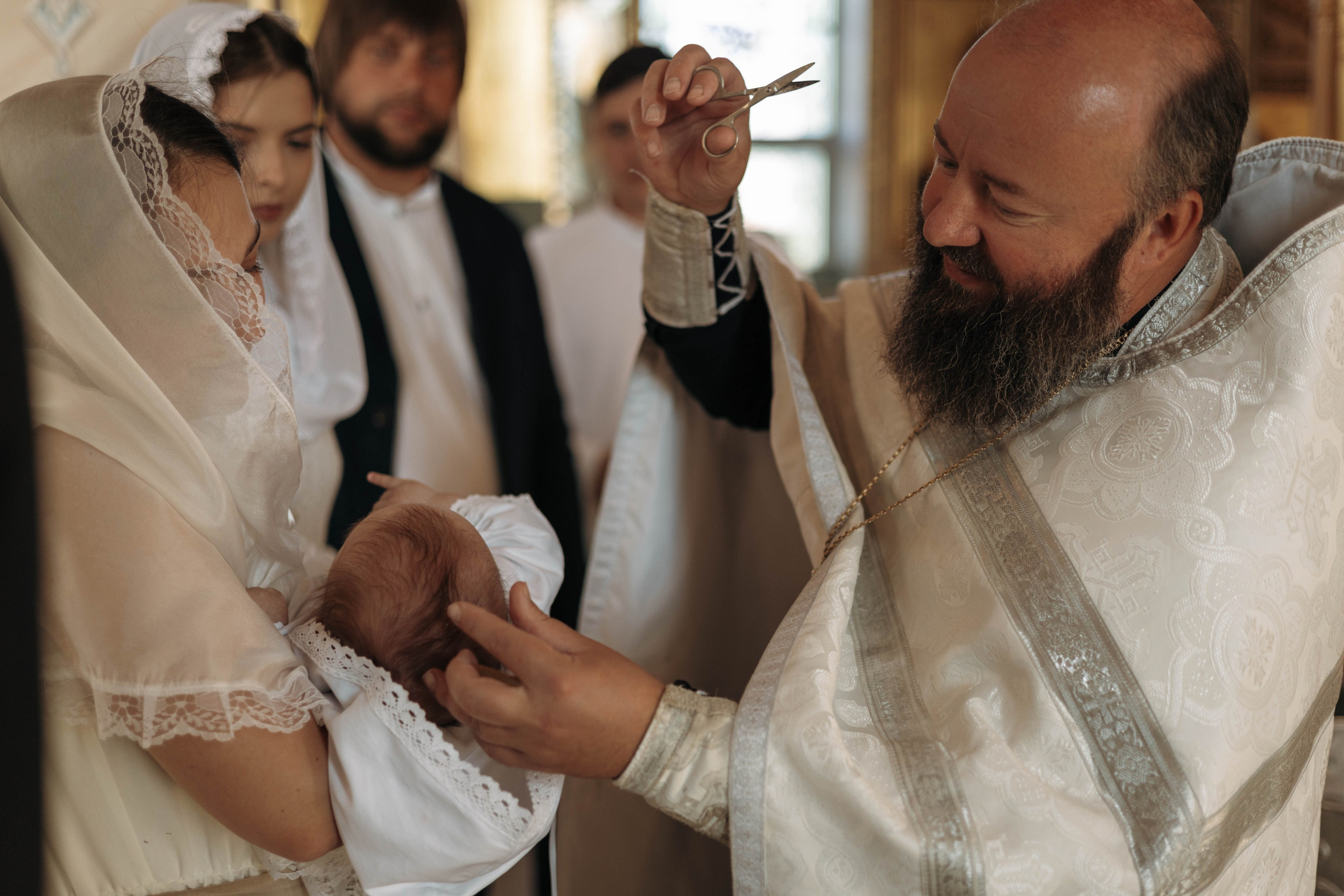 Таинство Крещения Савелия. Фотограф Сальск Катерина