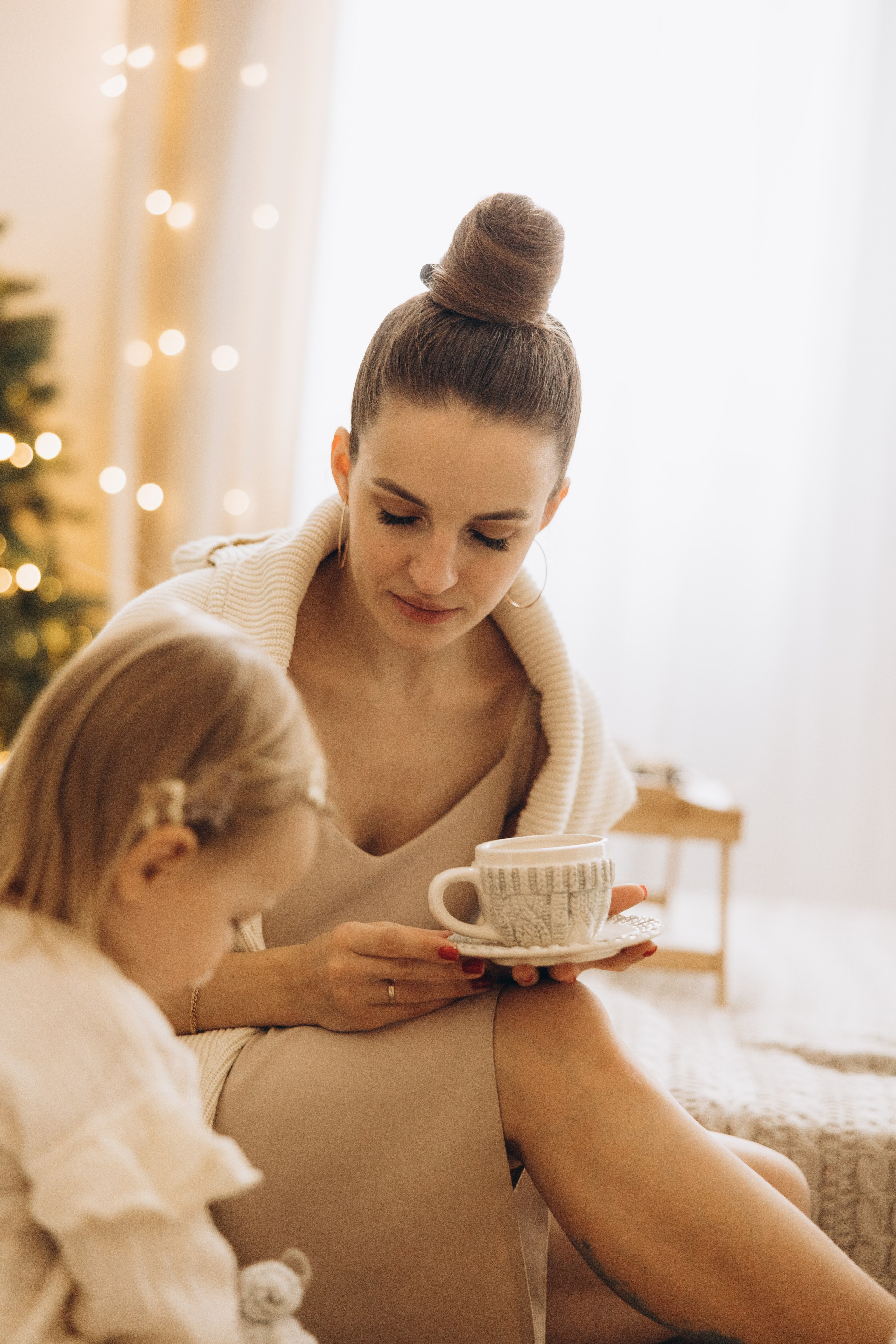 Ольга и Мирослава НГ. Семейный фотограф в Москве Виктория Ястребинская