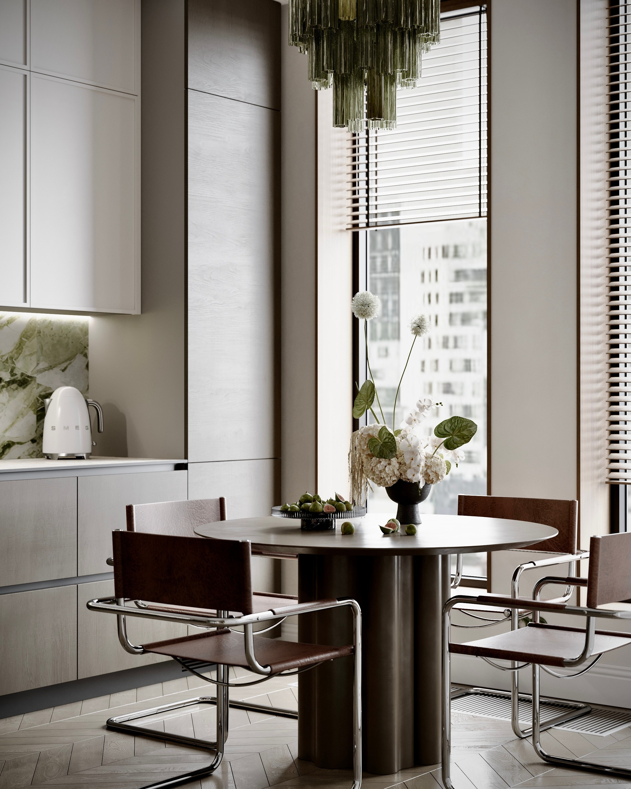 Жк Сидней Сити — кухня. 3D визуализатор интерьеров