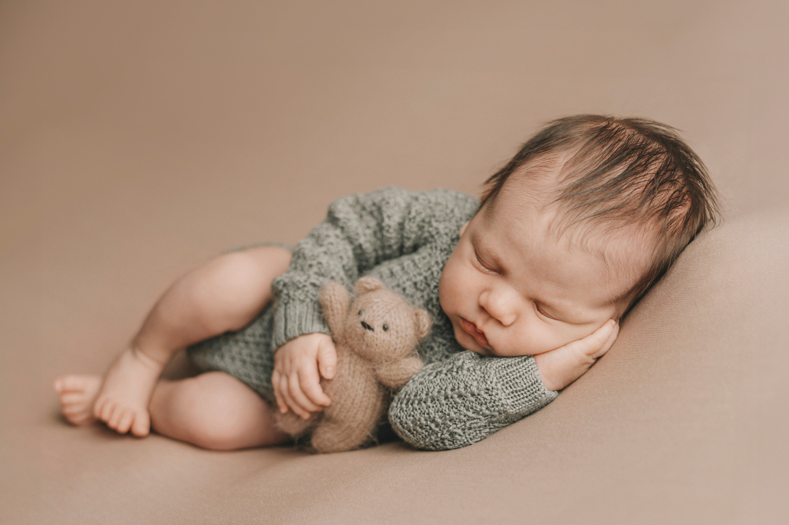 фотосессия малыша дома