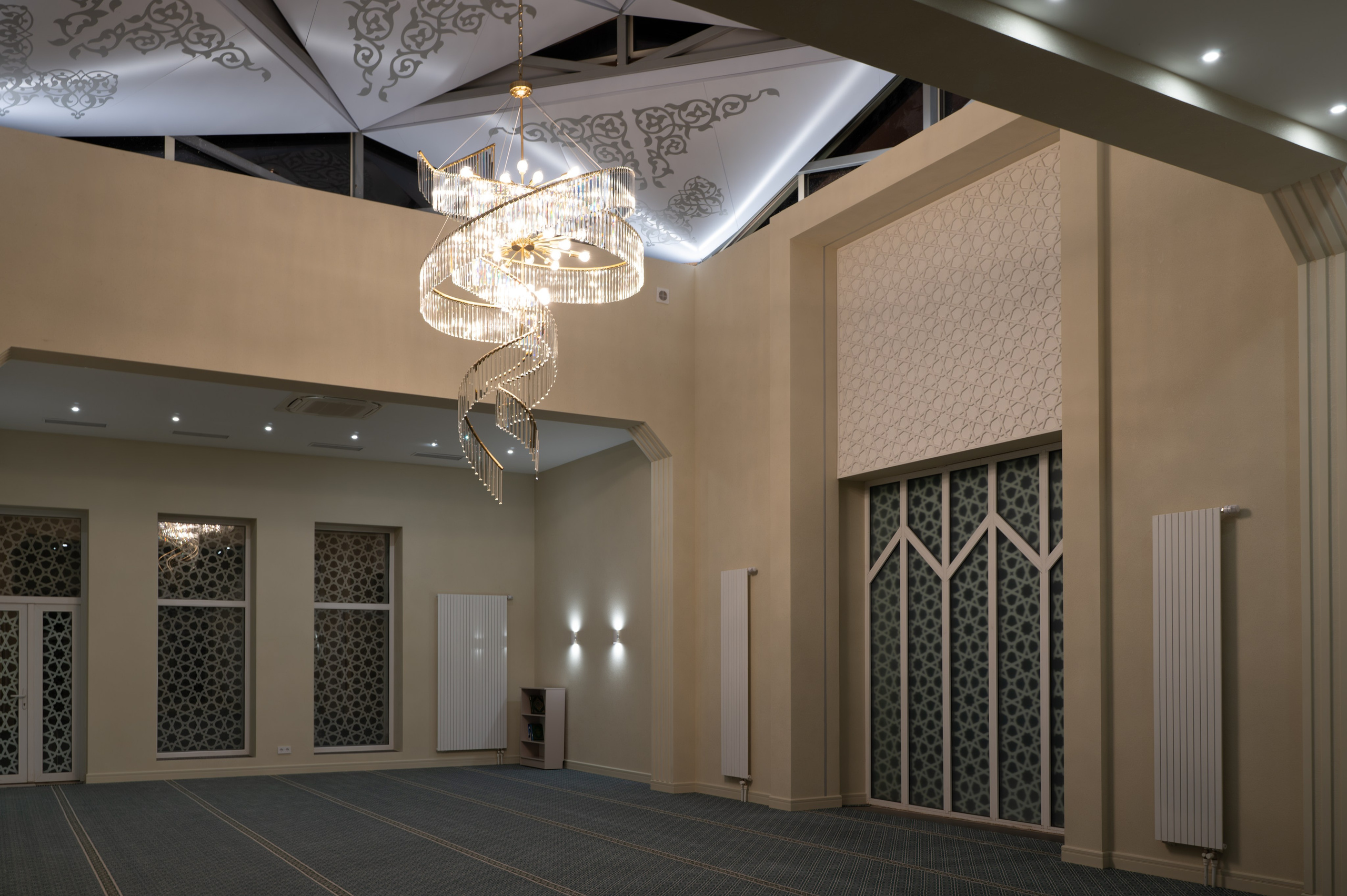 Интерьерная съёмка для мечети Изге Ай. Фотограф/видеограф Богдан Голованов