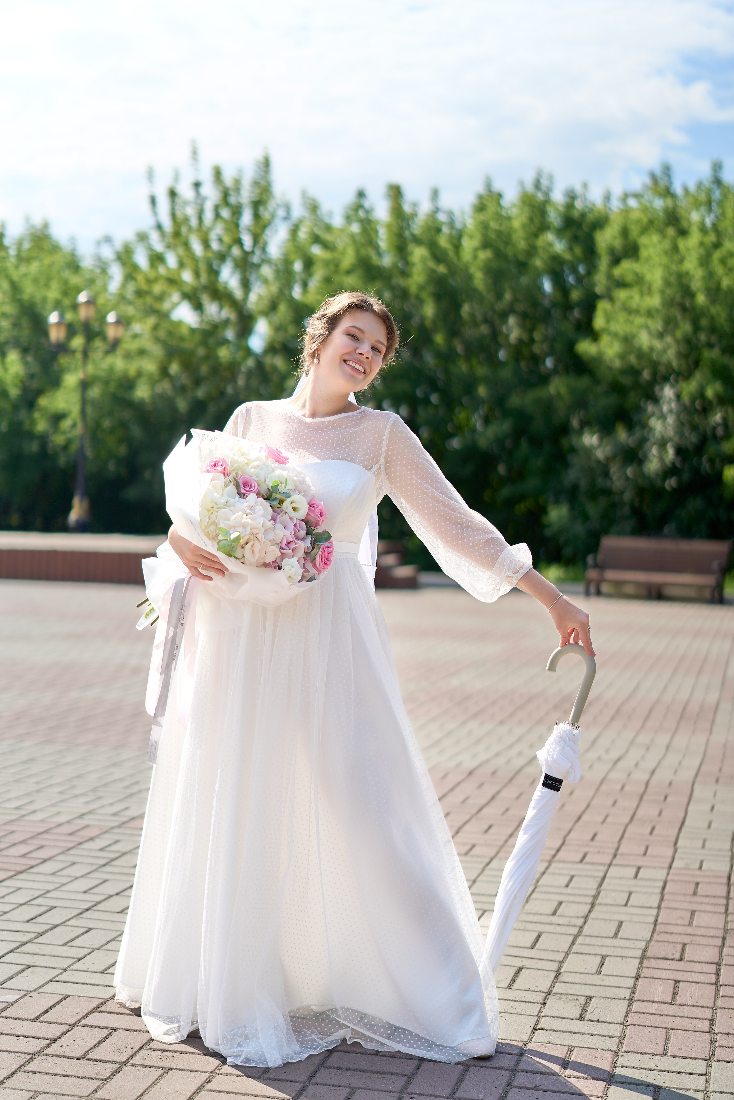 Прогулка после ЗАГСа. Репортажный и портретный фотограф в Томске Ларионов Артём