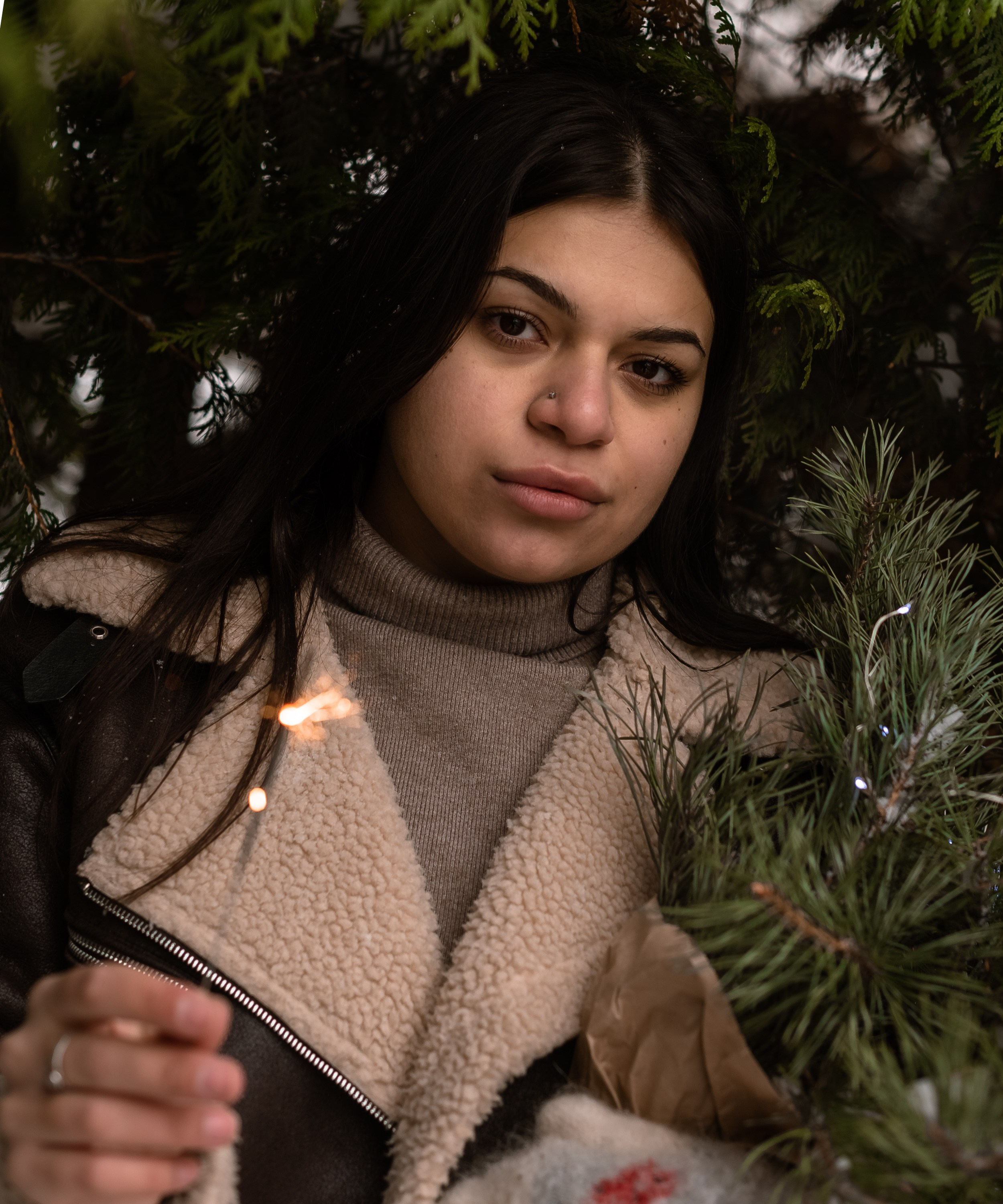 Зимняя прогулка Софии. Фотограф Тула творческие фотосессии недорого Ольга Ромашина