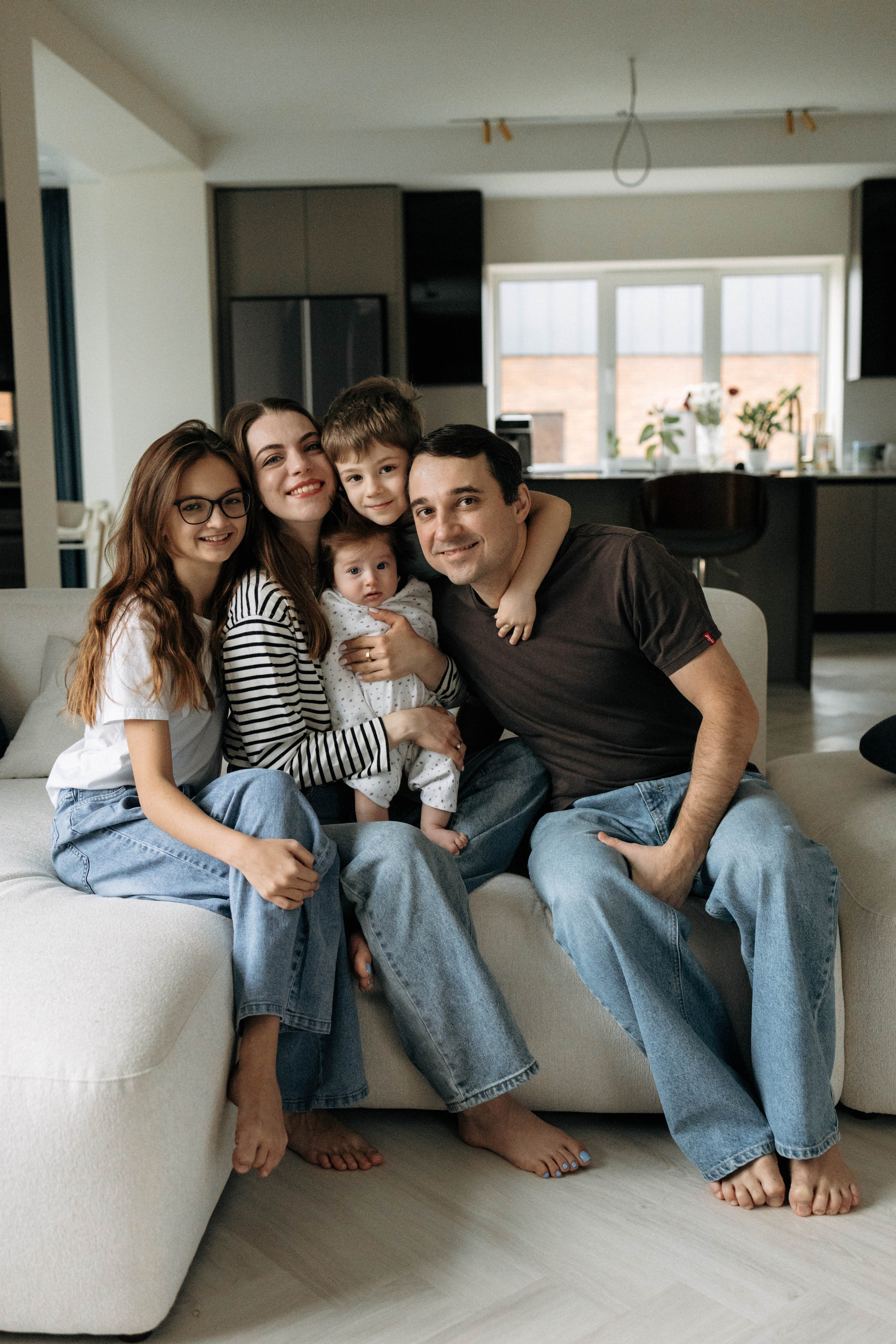 Домашняя фотосессия в загородном доме. Семейный и детский фотограф в Москве Маргарита Сереброва