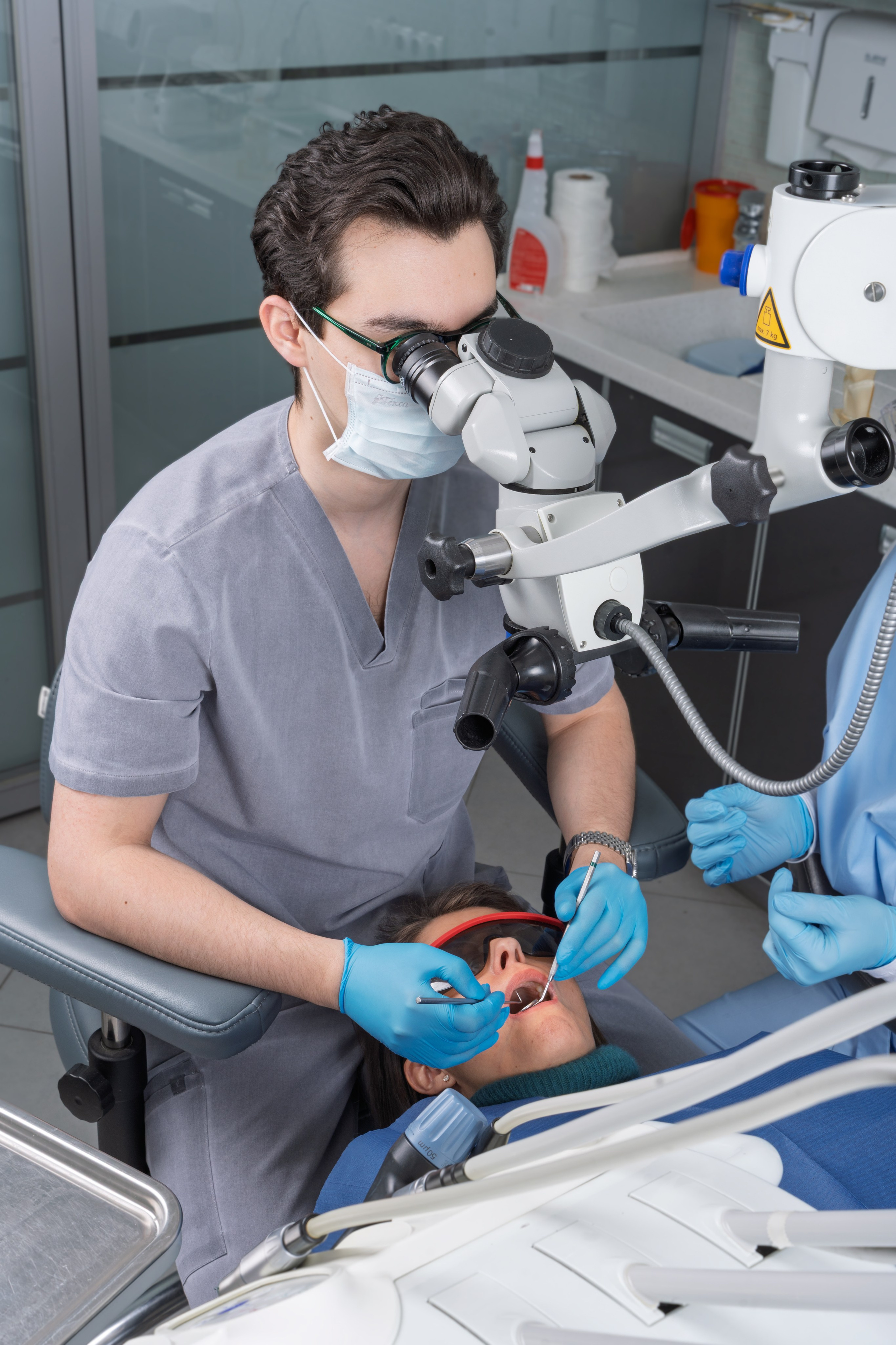 Съёмка для стоматологической клиники Prime smile. Портретный фотограф в Москве Фарид Леонов