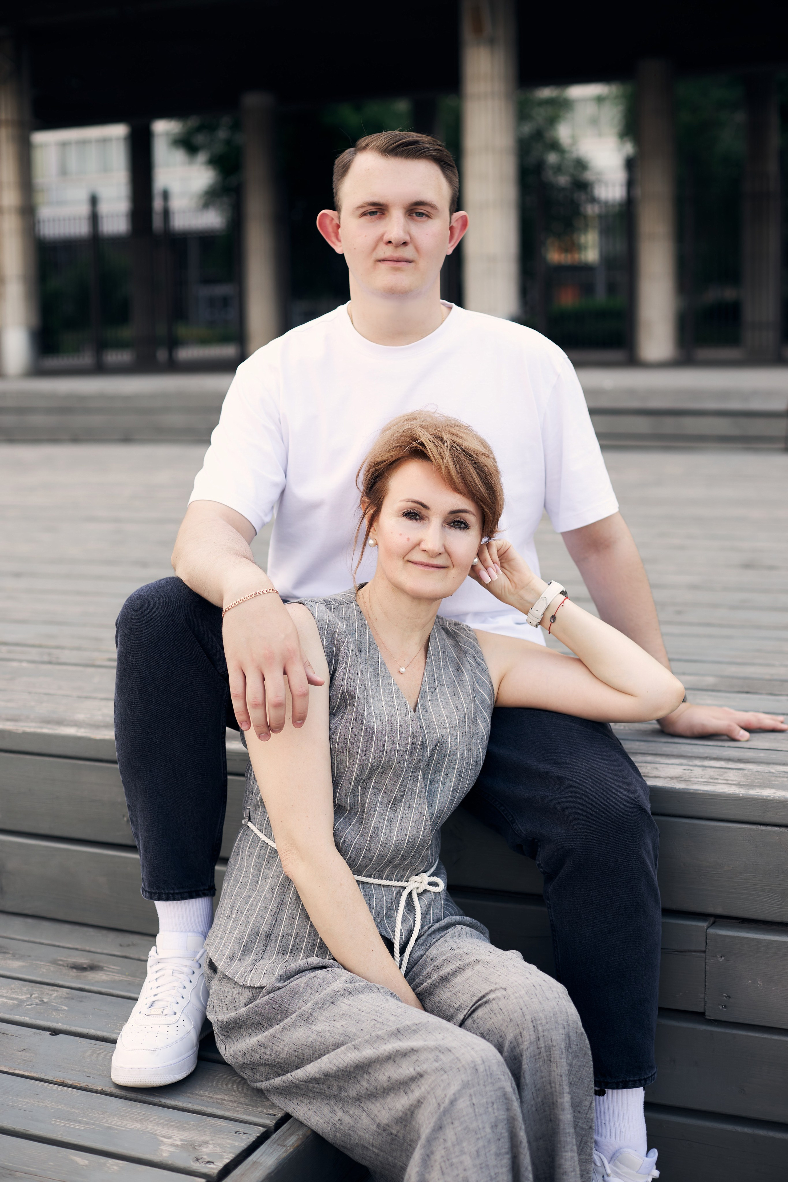 Семейная фотопрогулка для Марины и Влада в Парке Горького. Анна Потявина. Фотограф Москва