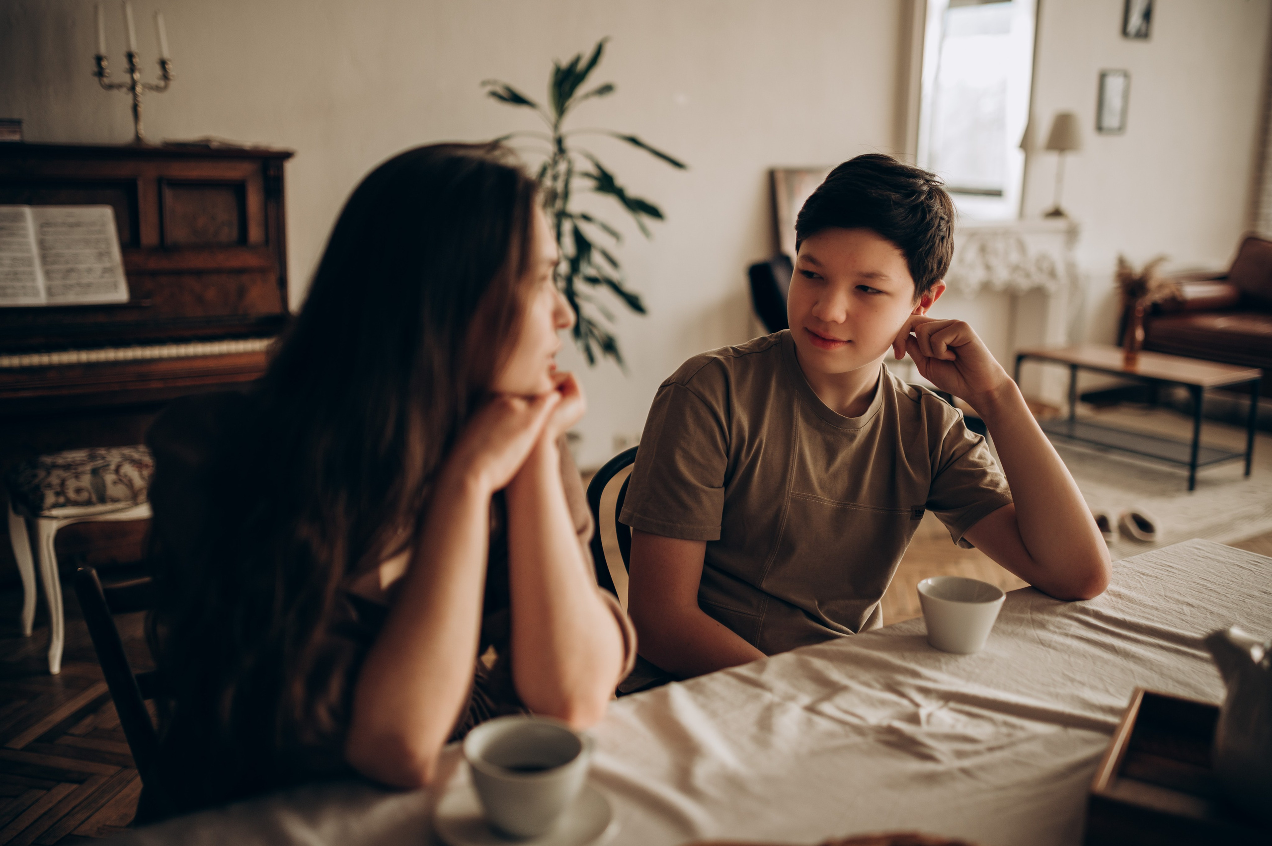Уютная семейная съёмка в студии. Семейный фотограф в Домодедово и Москве Елена Пичугина