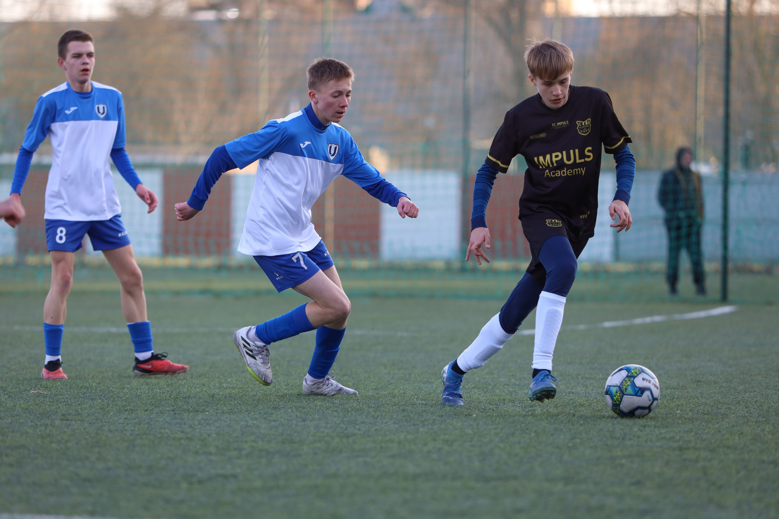 Импульс — Виктория Унион. Чемпионат СФПЛ. Молодежная футбольная лига U-15. Спортивный фотограф в Самаре