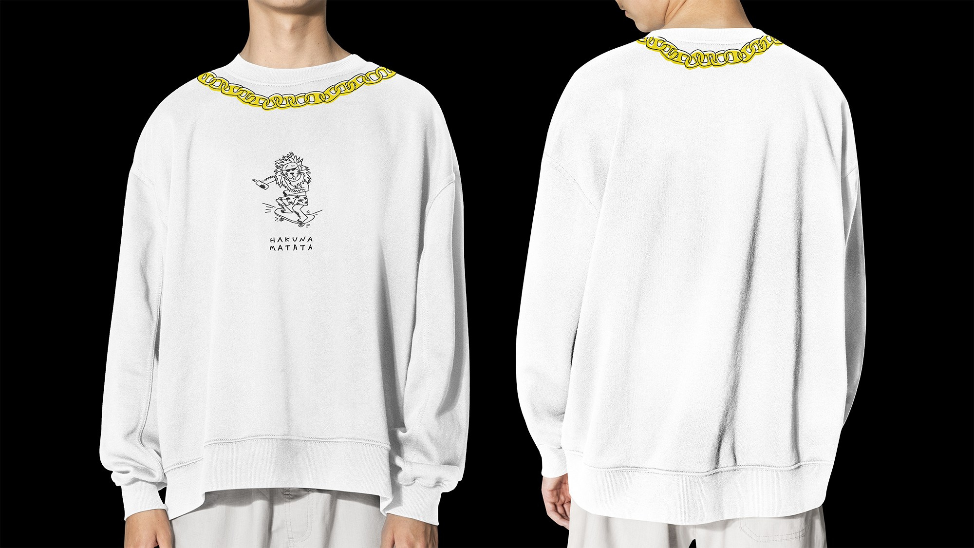 Айдентика HAKUNA MATATA. Foodcase.pro