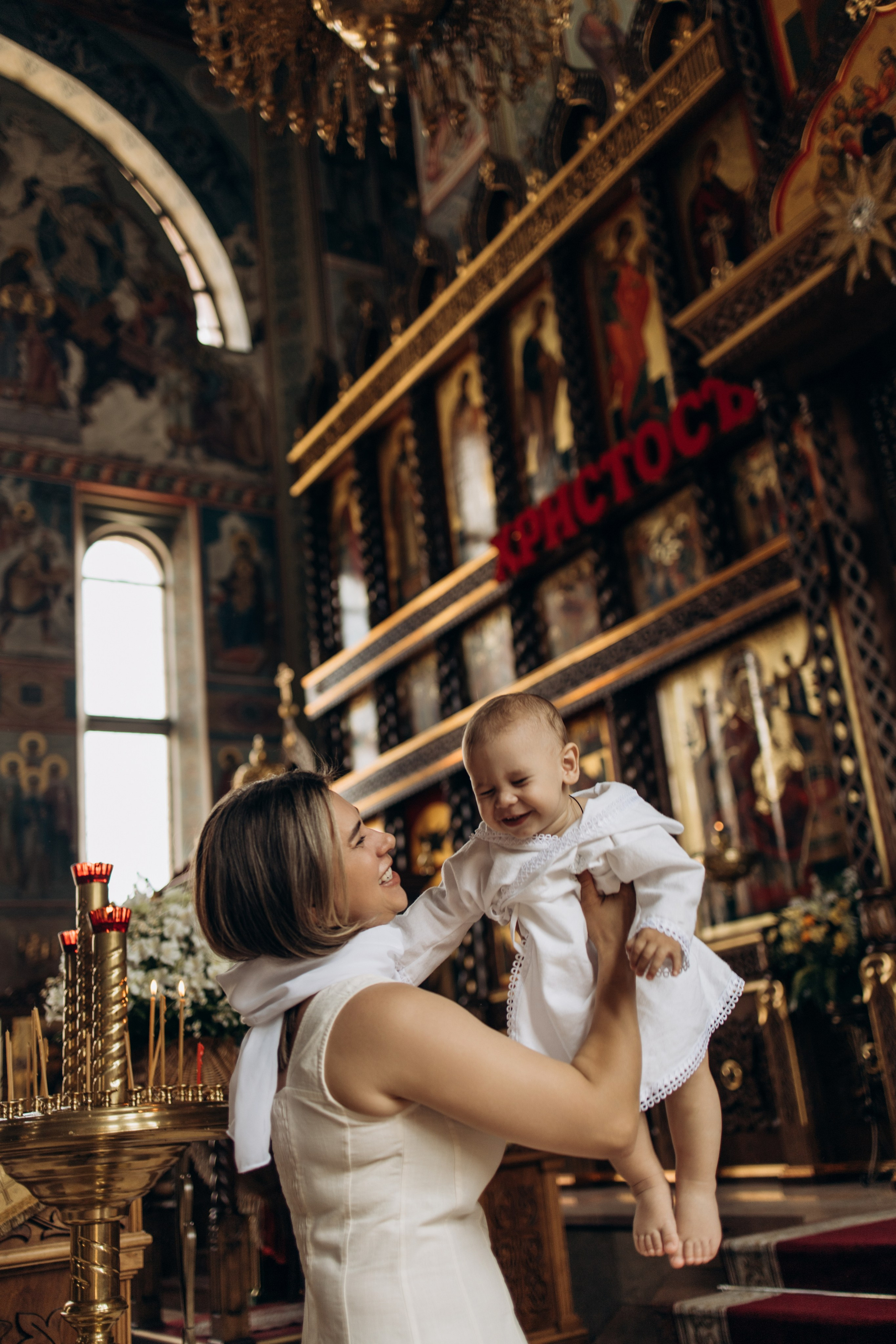 Крещение Радмира. Самый теплый фотограф в Краснодаре Рябоконь Ксения