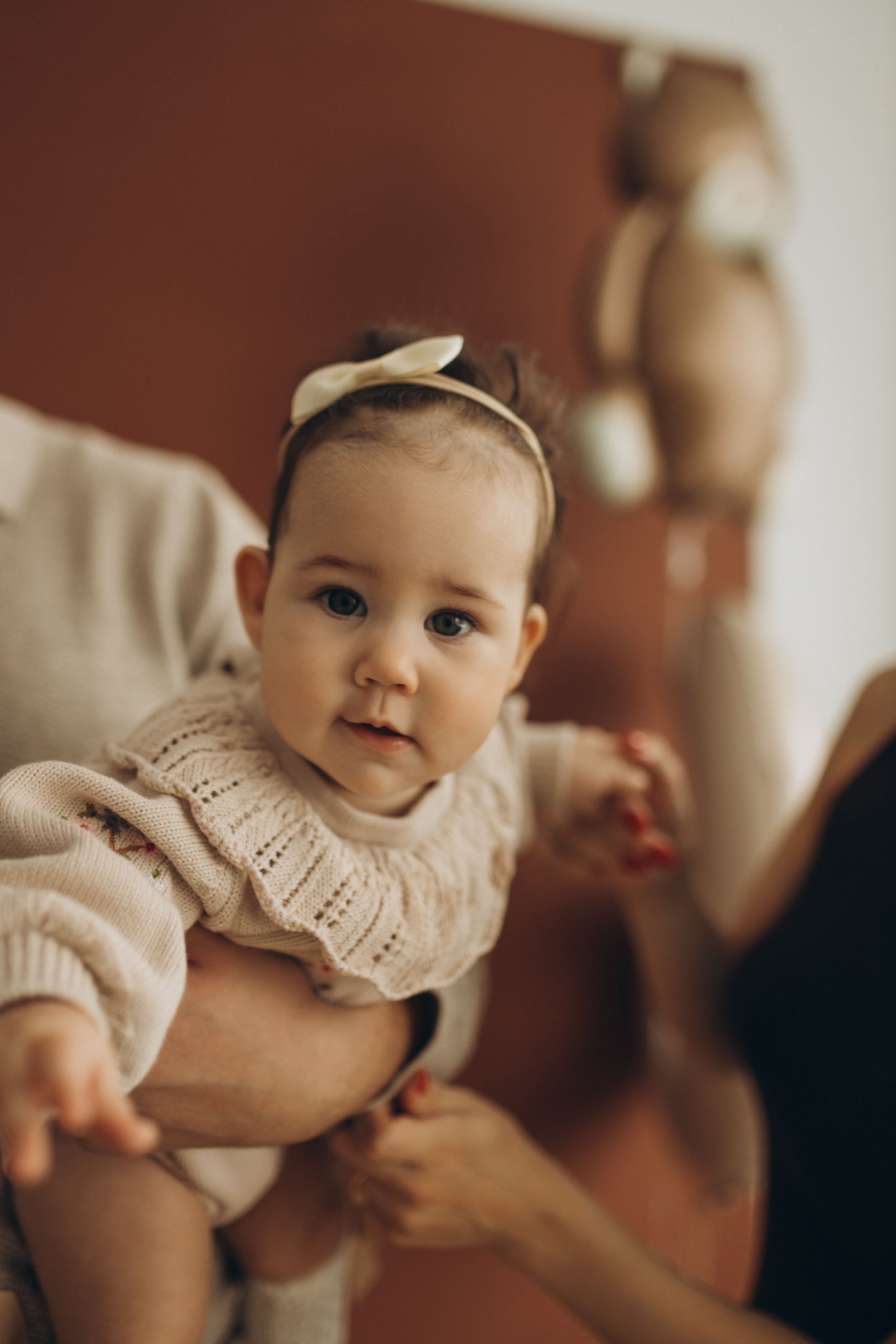 Арина с мамой и папой. Семейный фотограф Мария Маркова Москва и Одинцово