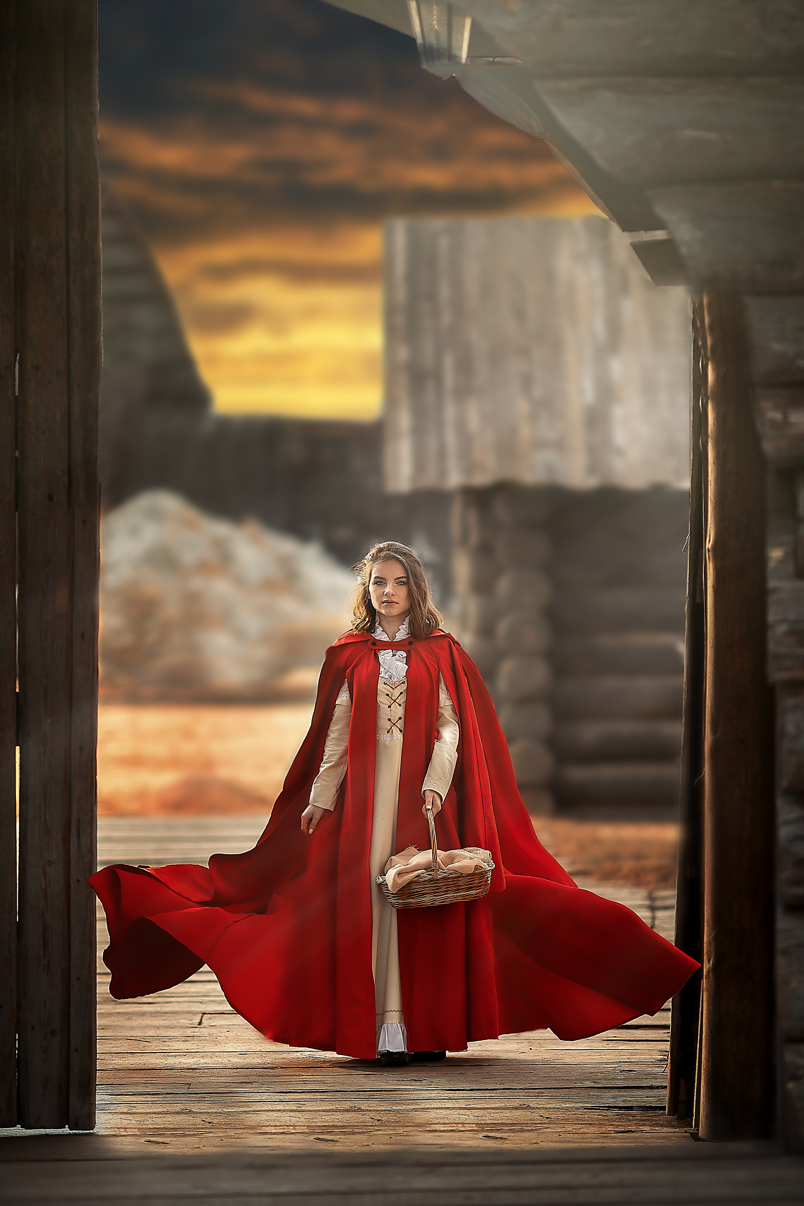 Красная шапочка. Олеся Ефанова фотограф Иваново, Тейково и Плёс