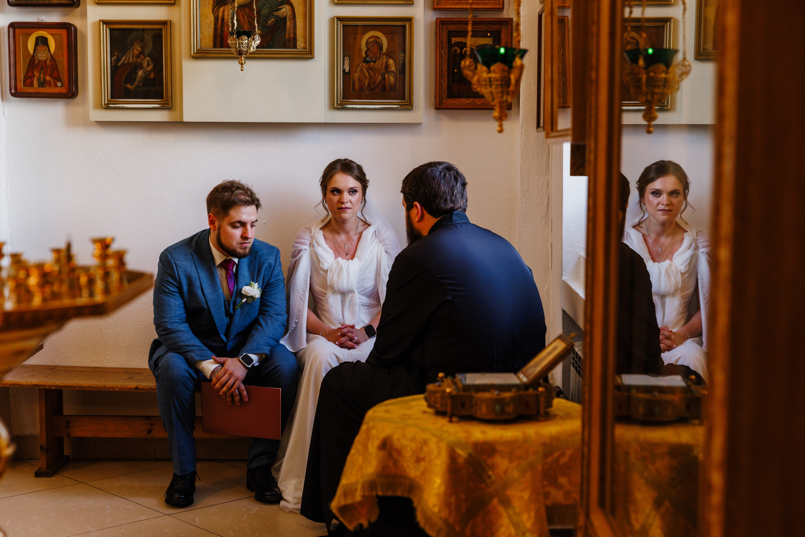 Арина и Михаил|Венчание. Фотограф Москва Шептаев Артём