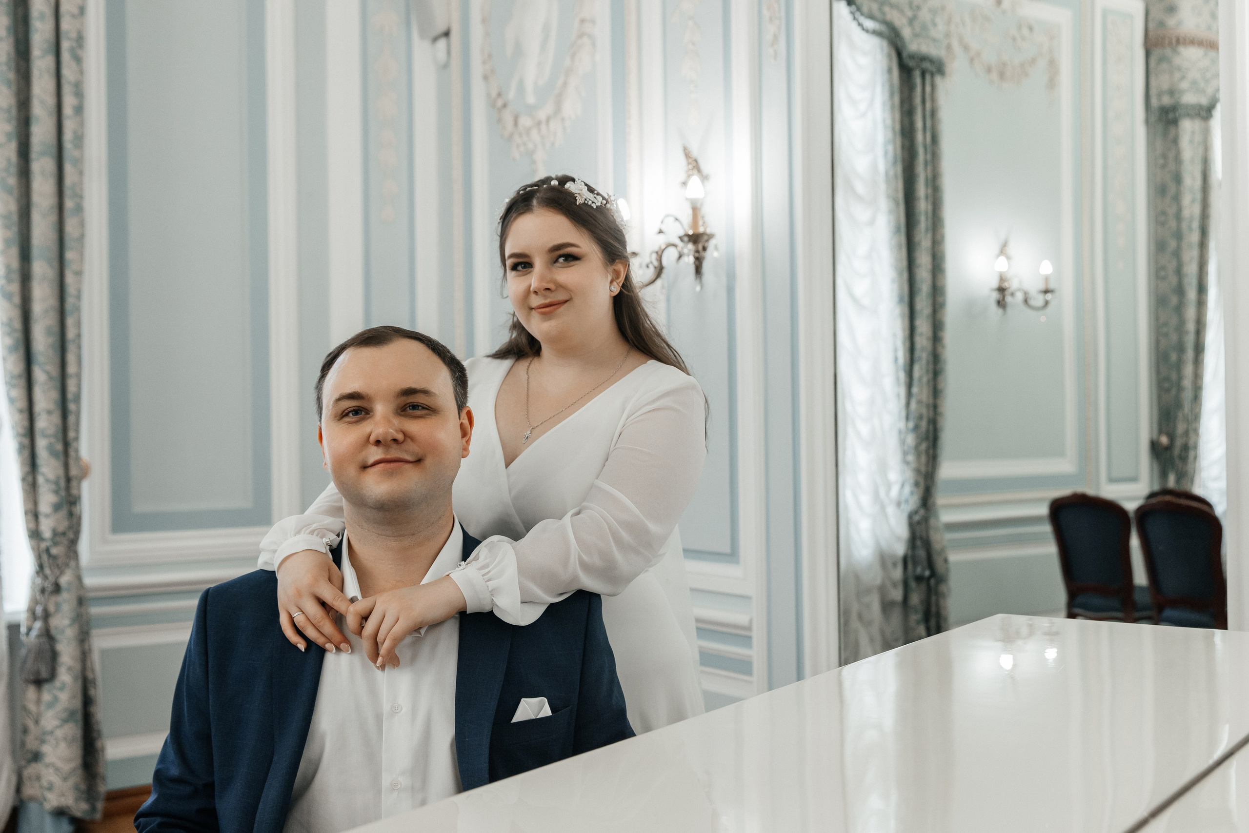 Анастасия и Никита | Библиотека им. Боголюбова. Фотограф Москва Шептаев Артём