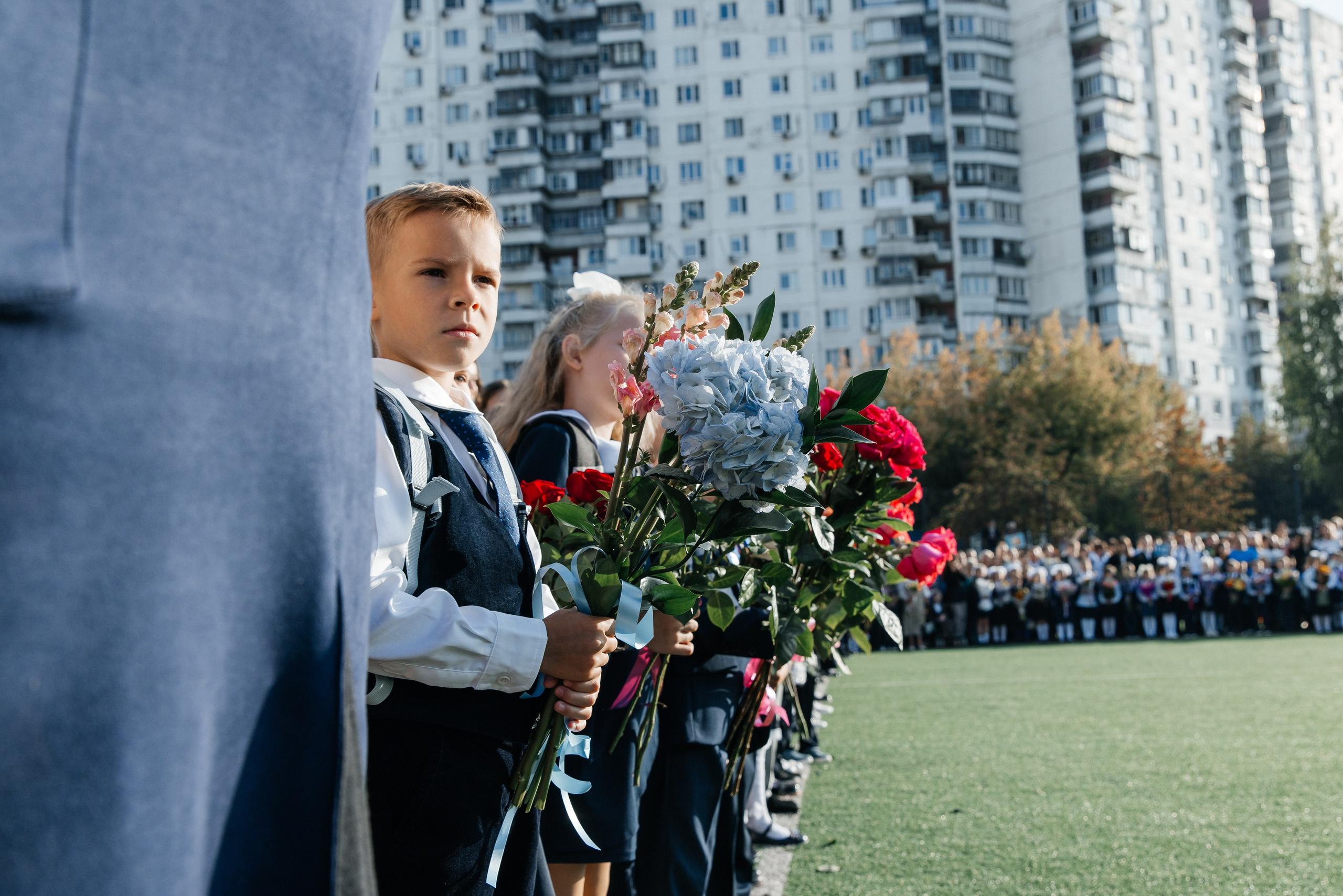 1 сентября 1 класс. Фотограф Москва Шептаев Артём