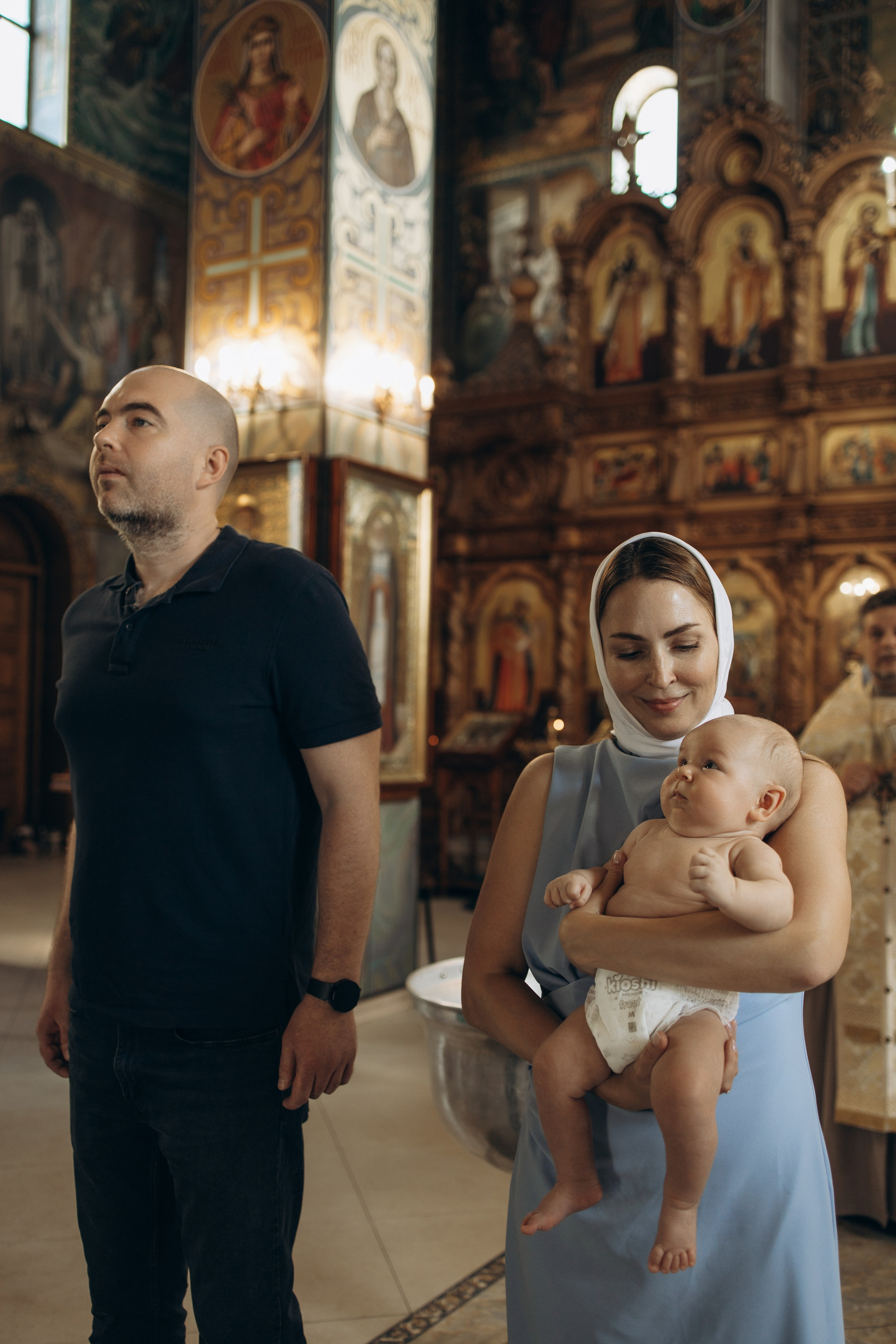 Крещение Ивана. Самый теплый фотограф в Краснодаре Рябоконь Ксения