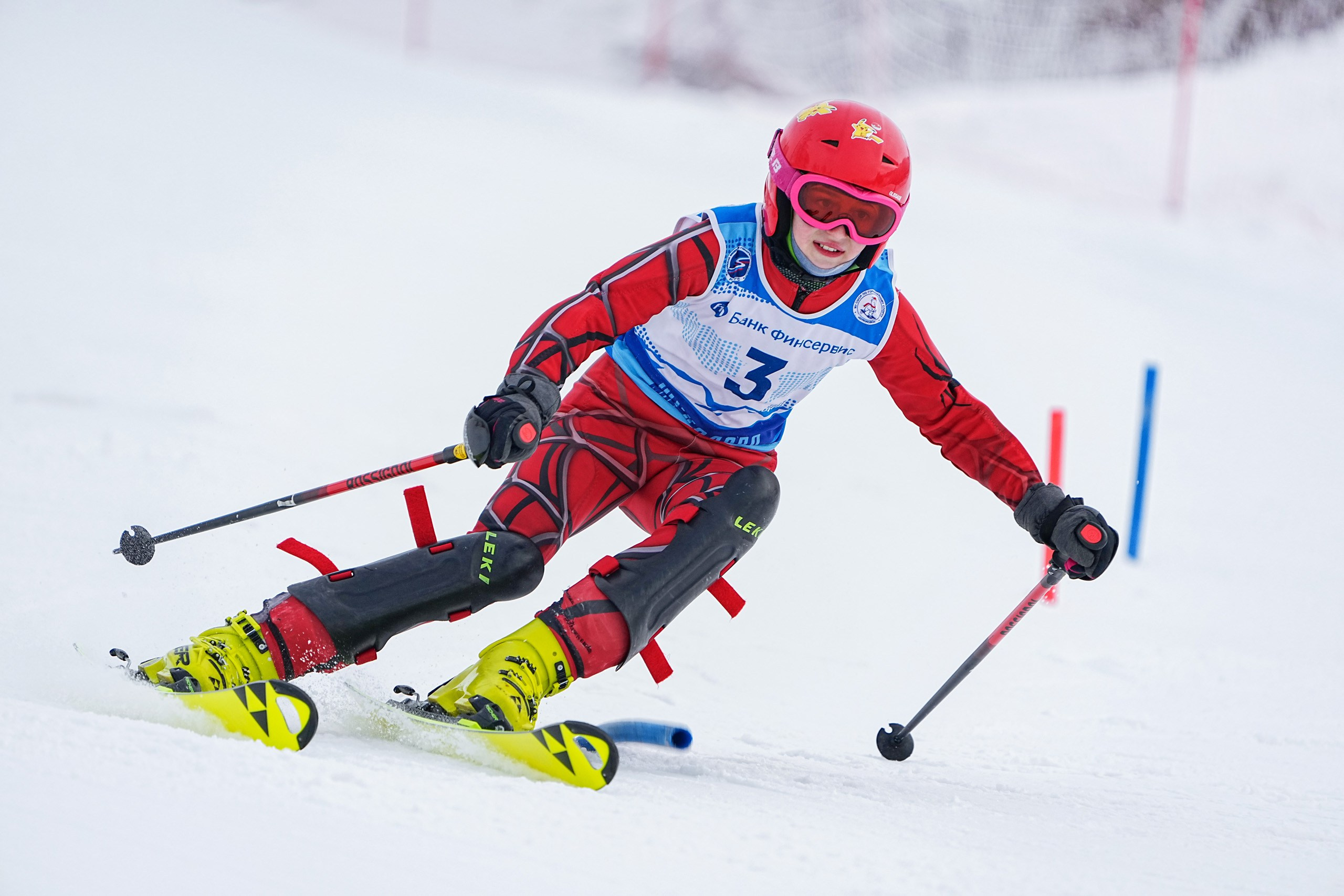 Горные лыжи. Региональные соревнования «На приз Клуба Волен». GS U12. Фотограф Студитский Евгений