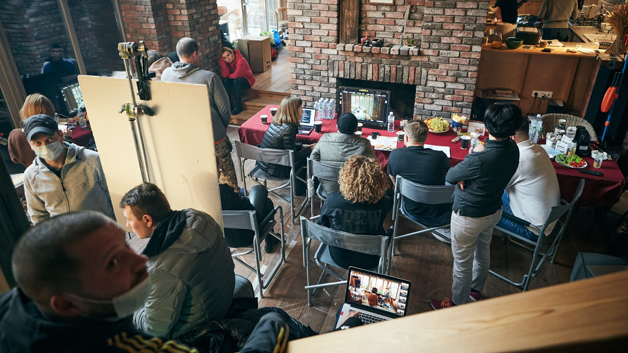 репортажная фотосъёмка закулисья рекламы