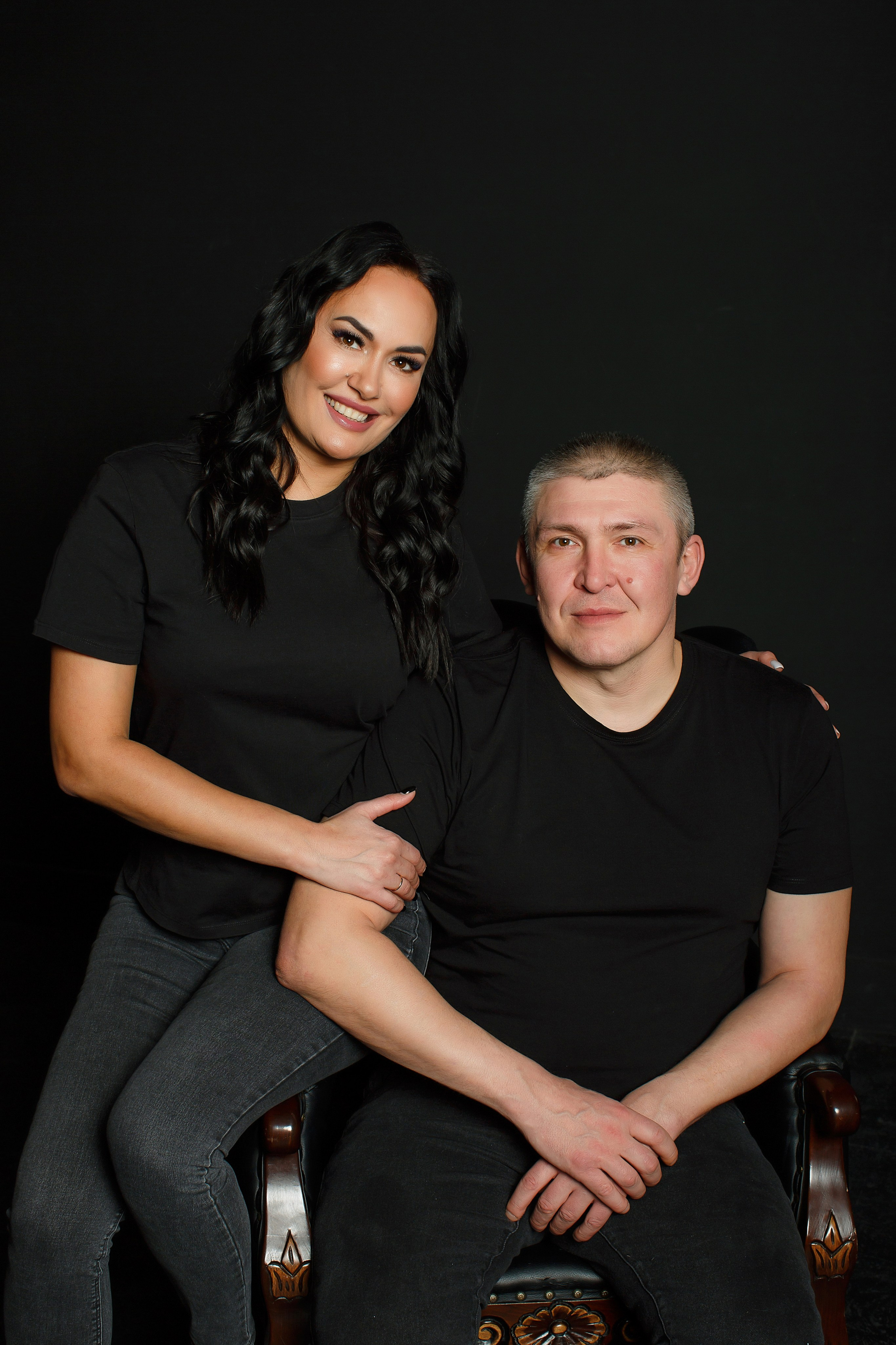 Семейный трендовый портрет. Семейный и детский фотограф в Стерлитамаке Разина Рахмангулова