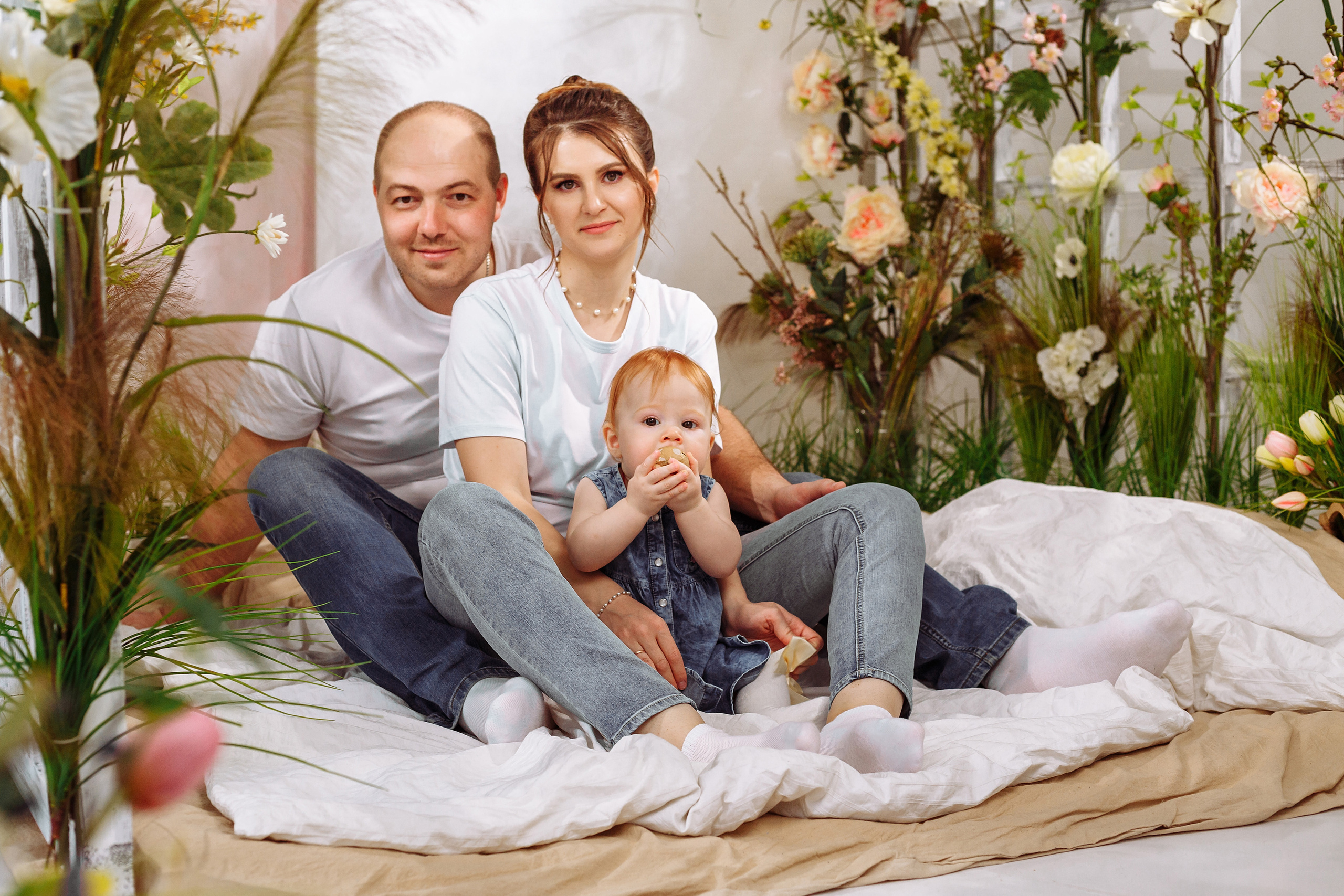 Годик Василисы. Фотограф новорожденных Тверь Диана Муляева