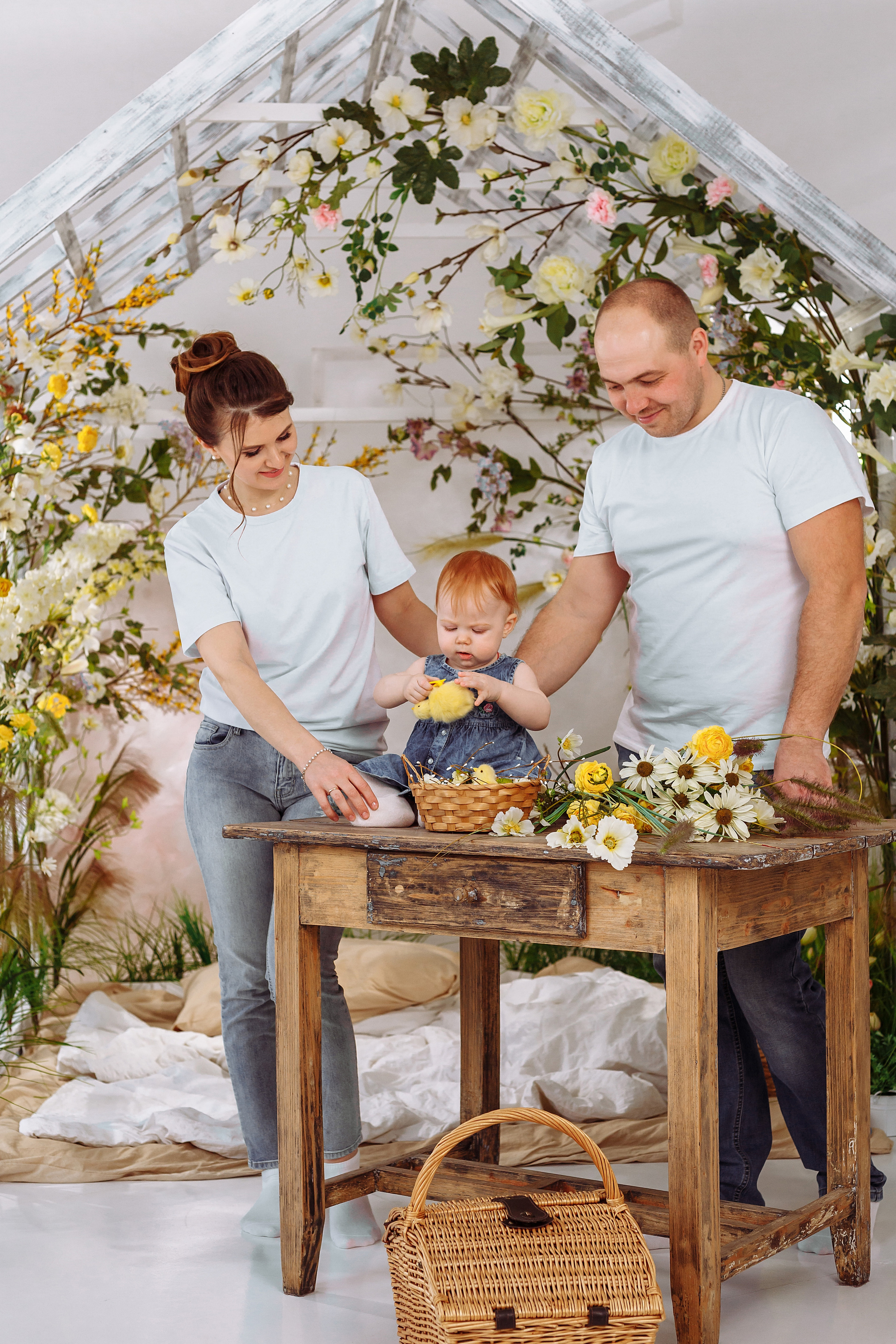 Годик Василисы. Фотограф новорожденных Тверь Диана Муляева