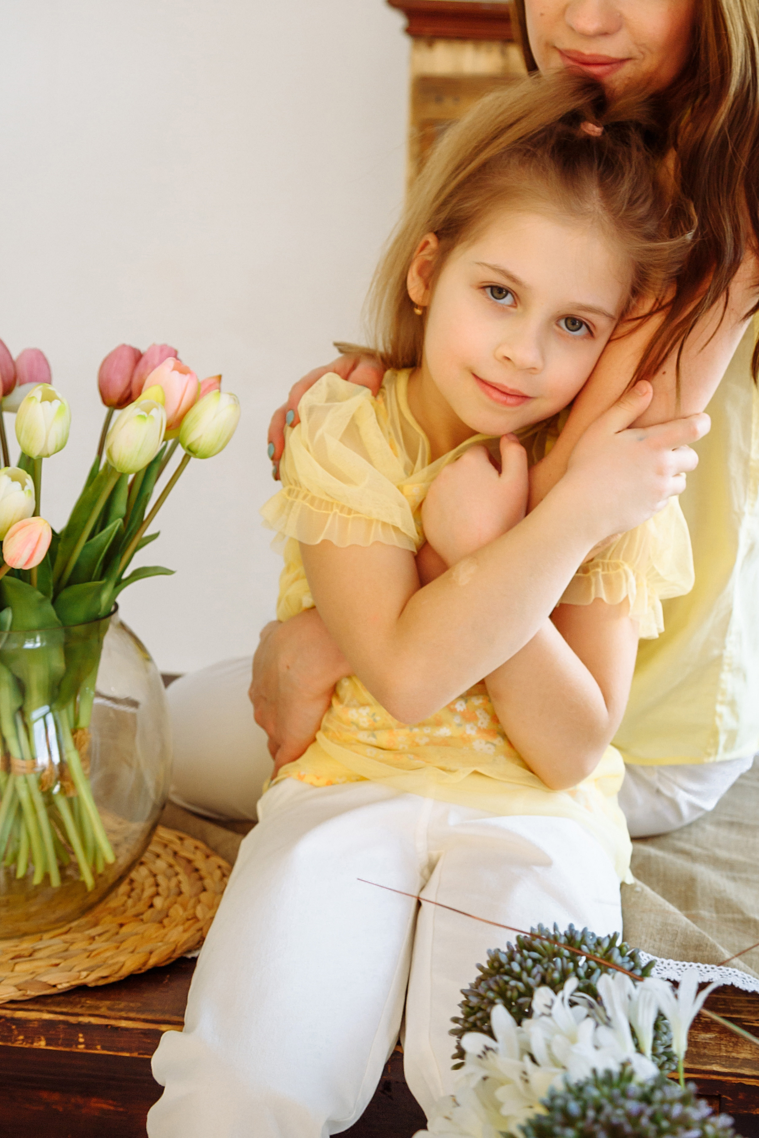 Яна и Аня (фотодень «Весна»). Фотограф новорожденных Тверь Диана Муляева