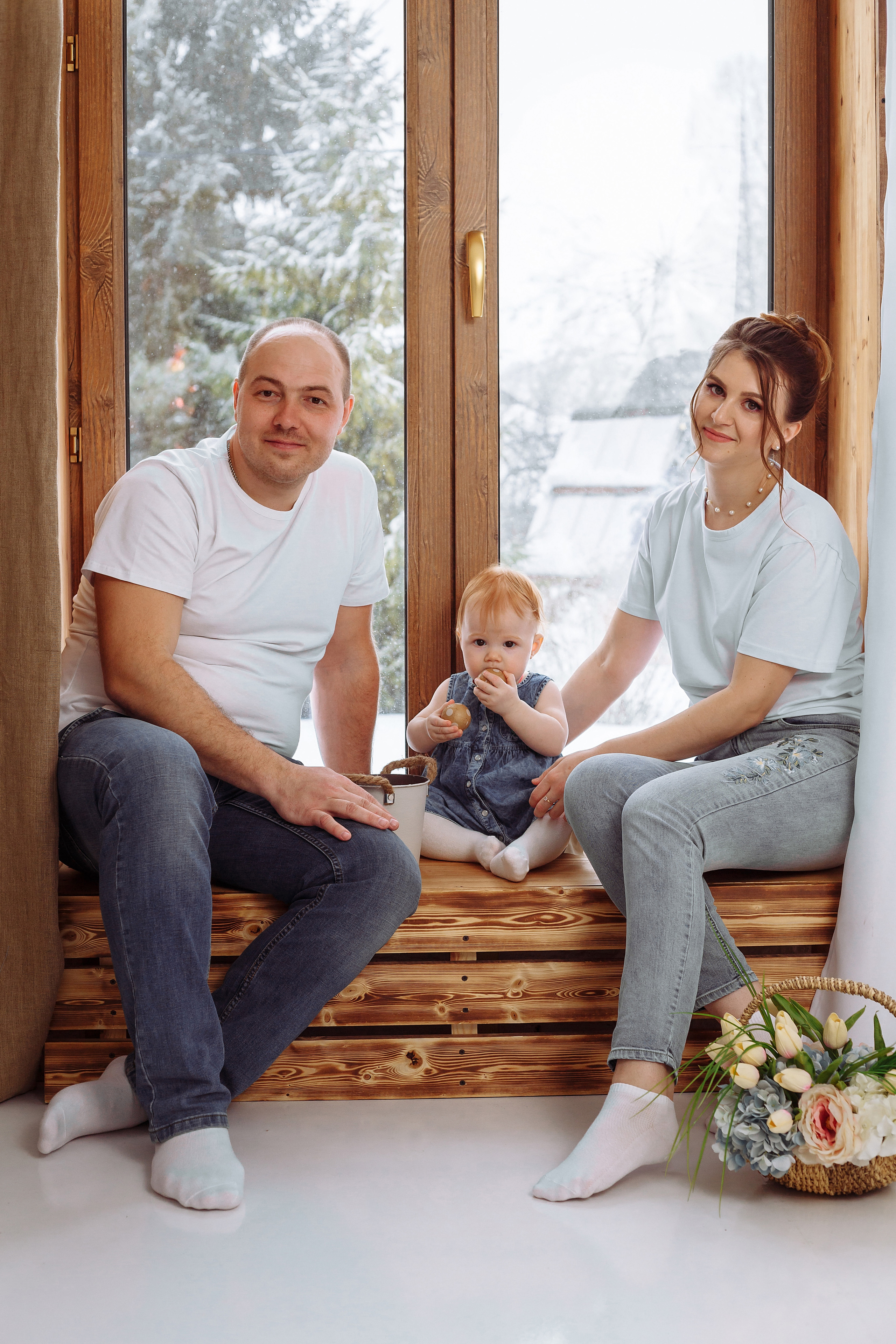 Годик Василисы. Фотограф новорожденных Тверь Диана Муляева