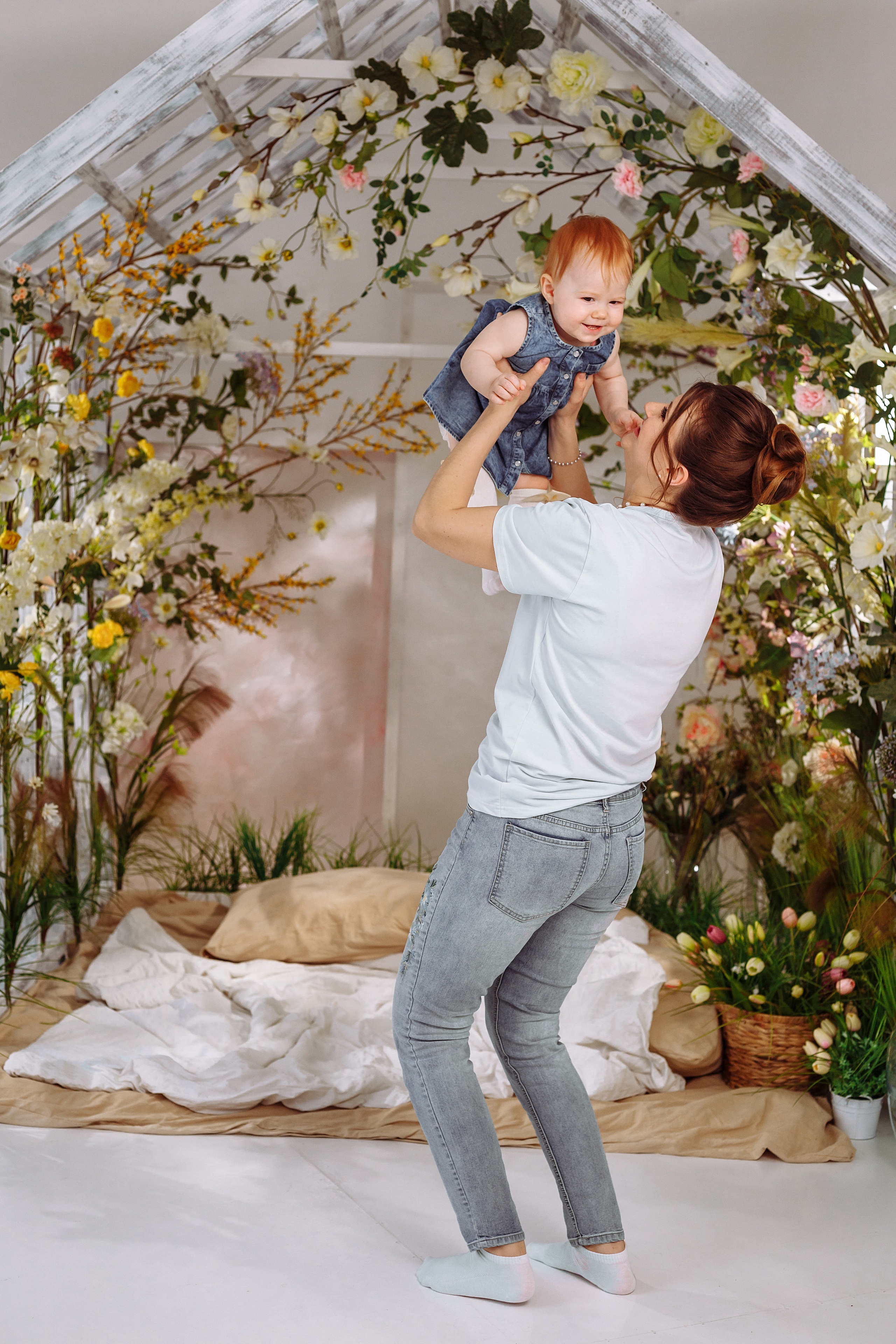 Годик Василисы. Фотограф новорожденных Тверь Диана Муляева