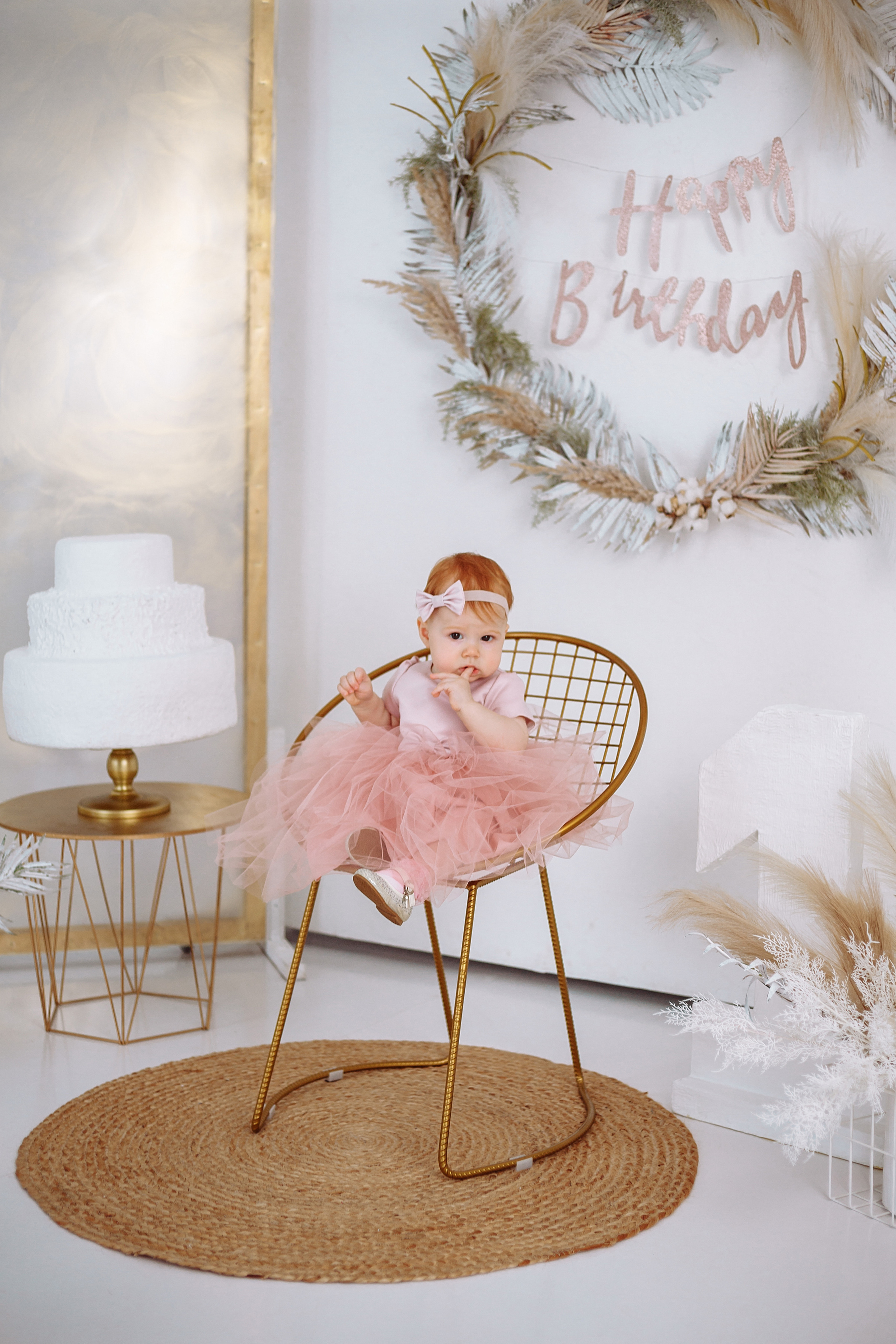 Годик Василисы. Фотограф новорожденных Тверь Диана Муляева