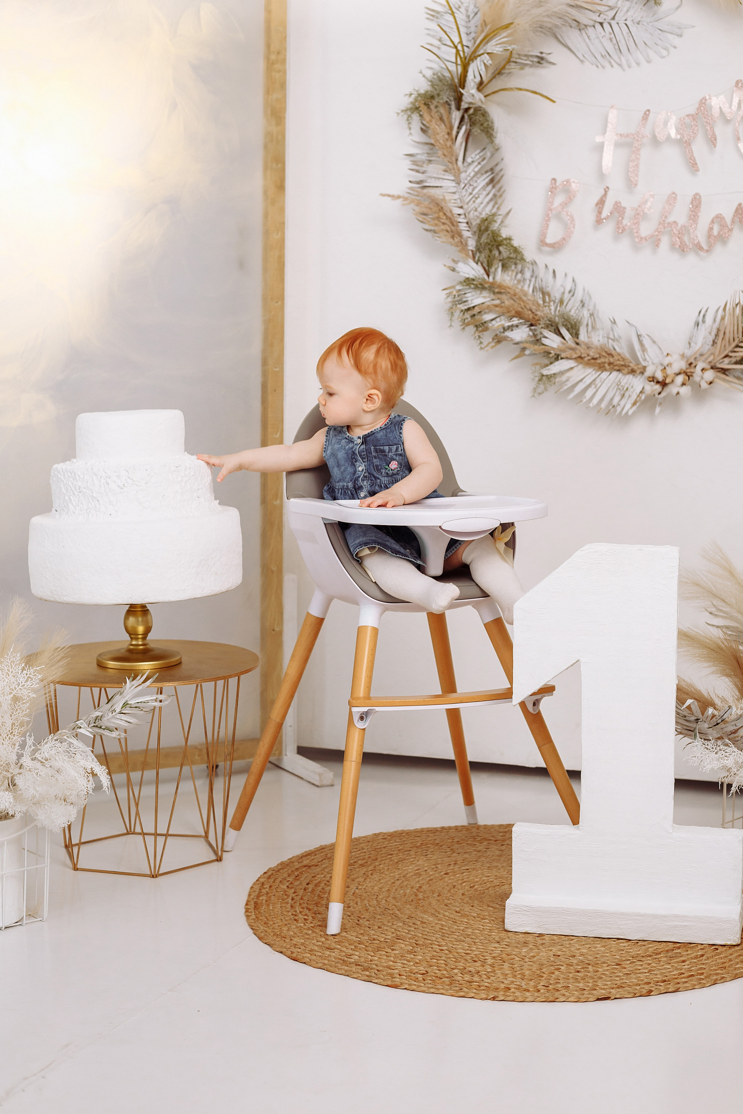 Годик Василисы. Фотограф новорожденных Тверь Диана Муляева